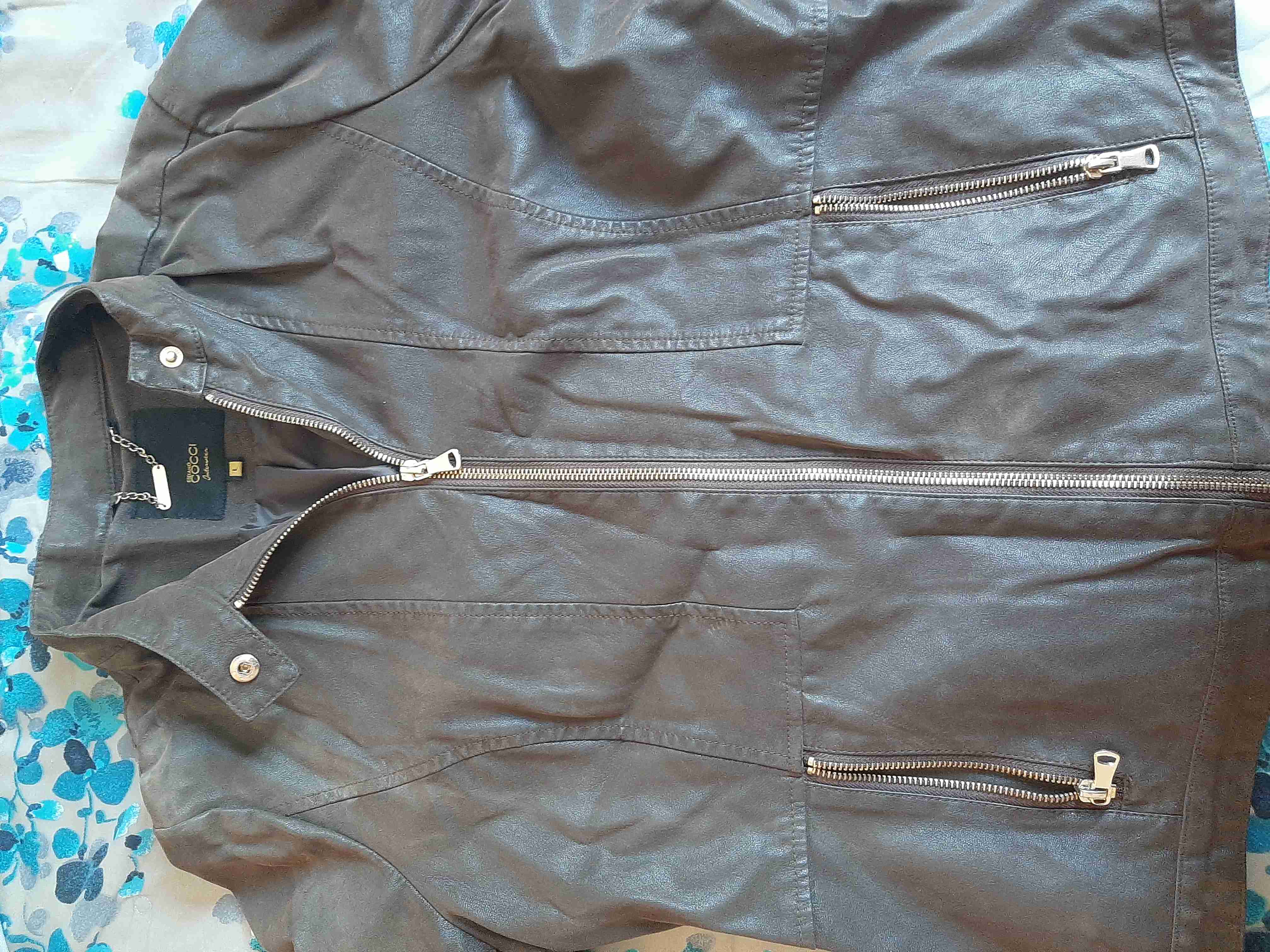 Chaqueta mujer tipo gamuza