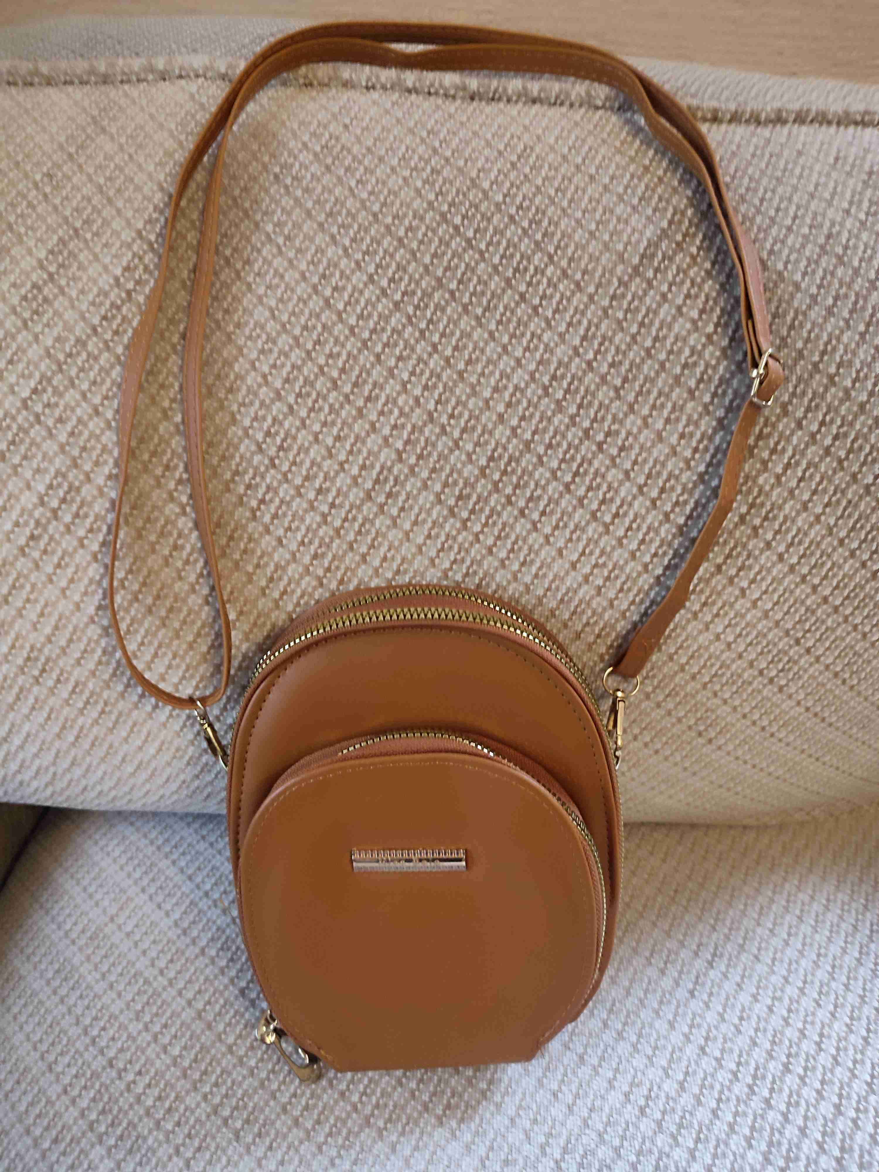 Cartera pequeña cafe - 1