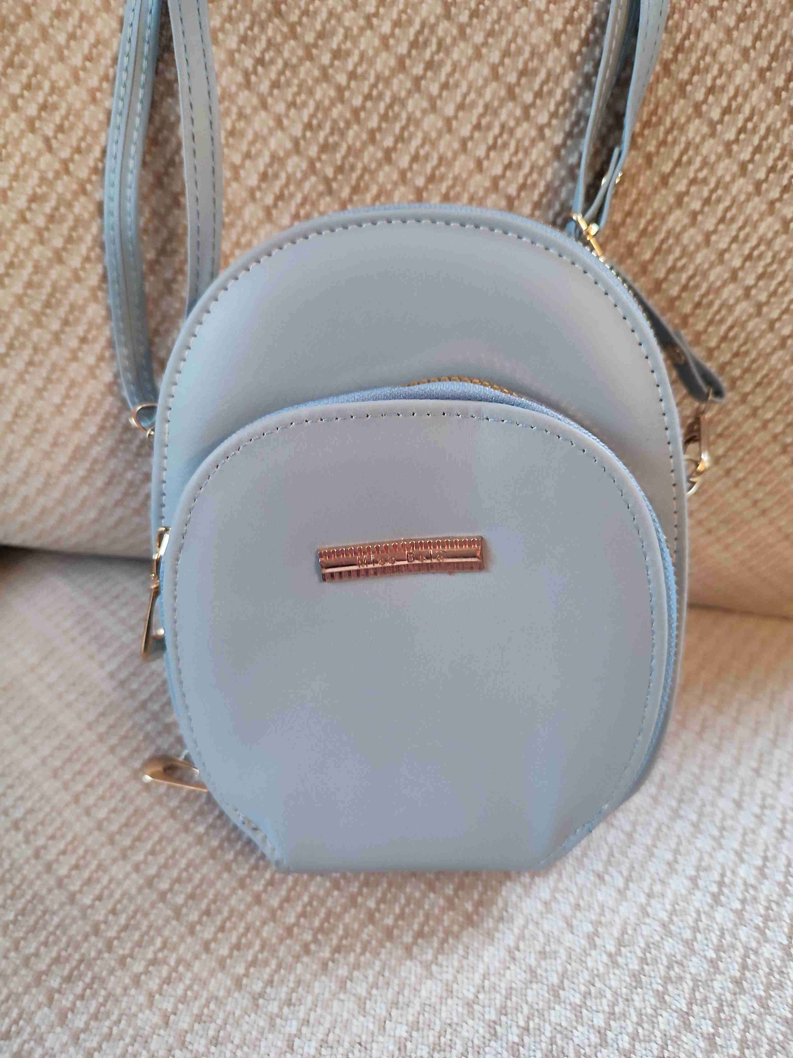 Cartera pequeña celeste - miniatura 2