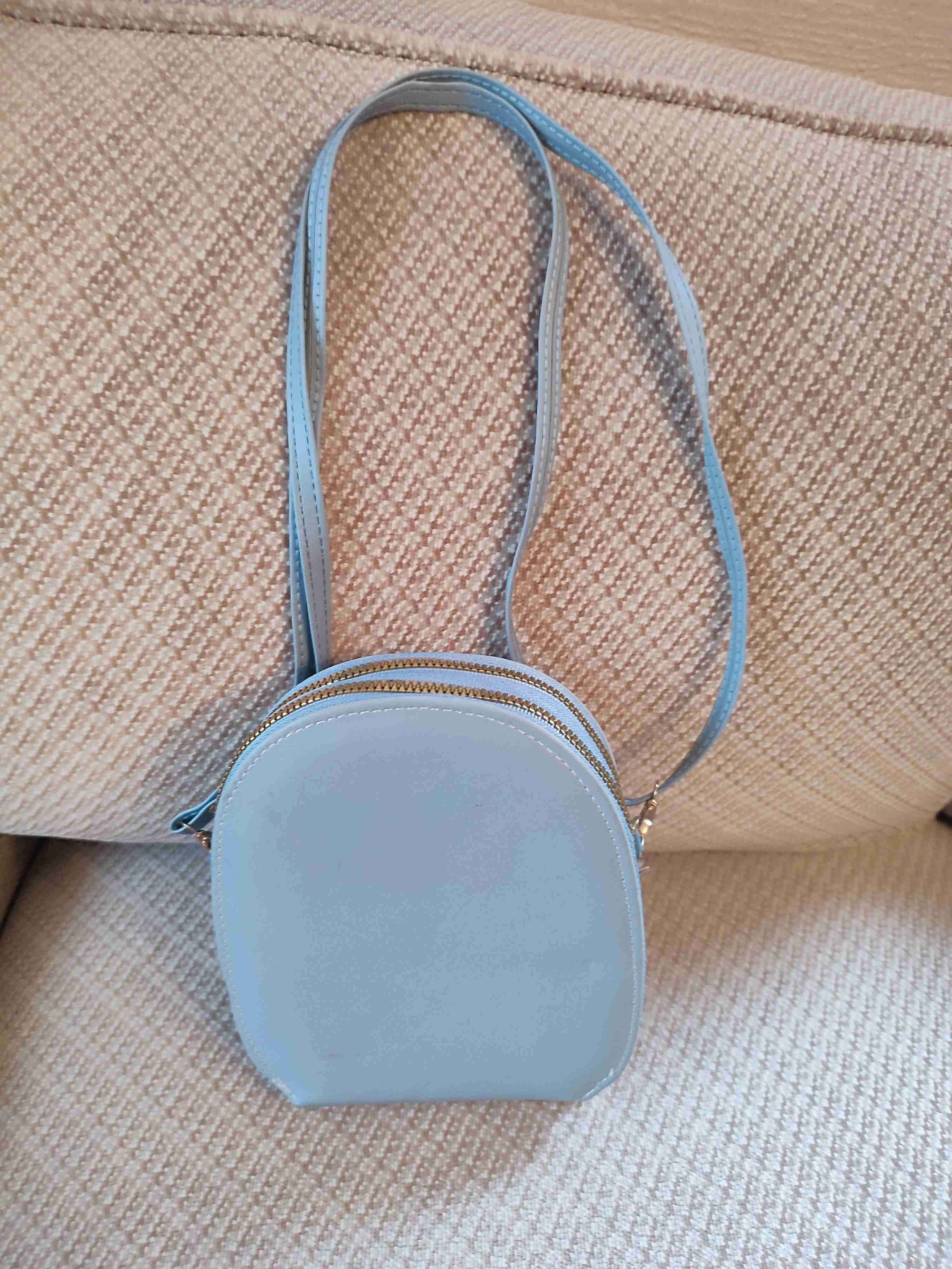 Cartera pequeña celeste - miniatura 4