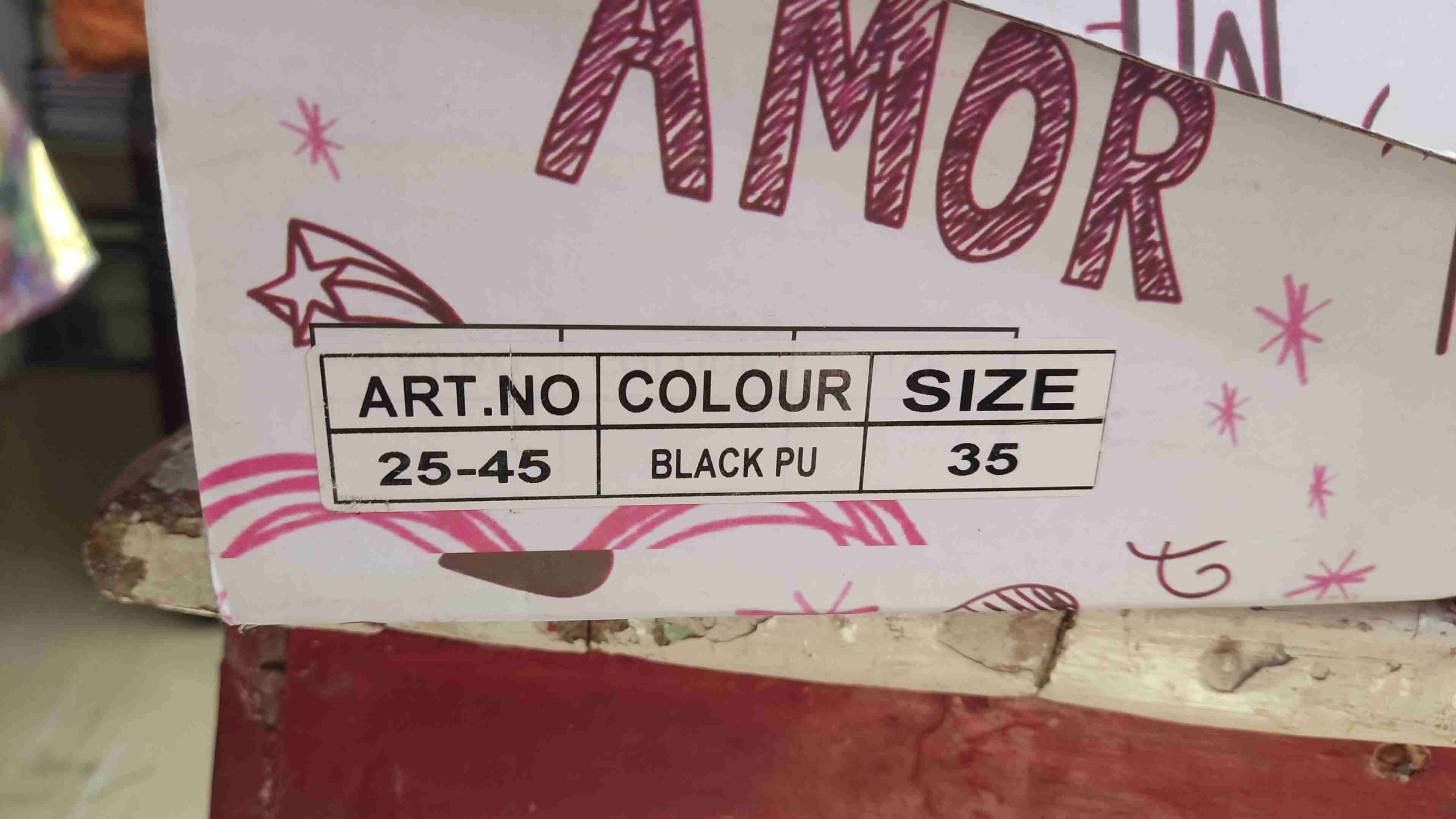 Bota negra de cuero elegante - miniatura 3