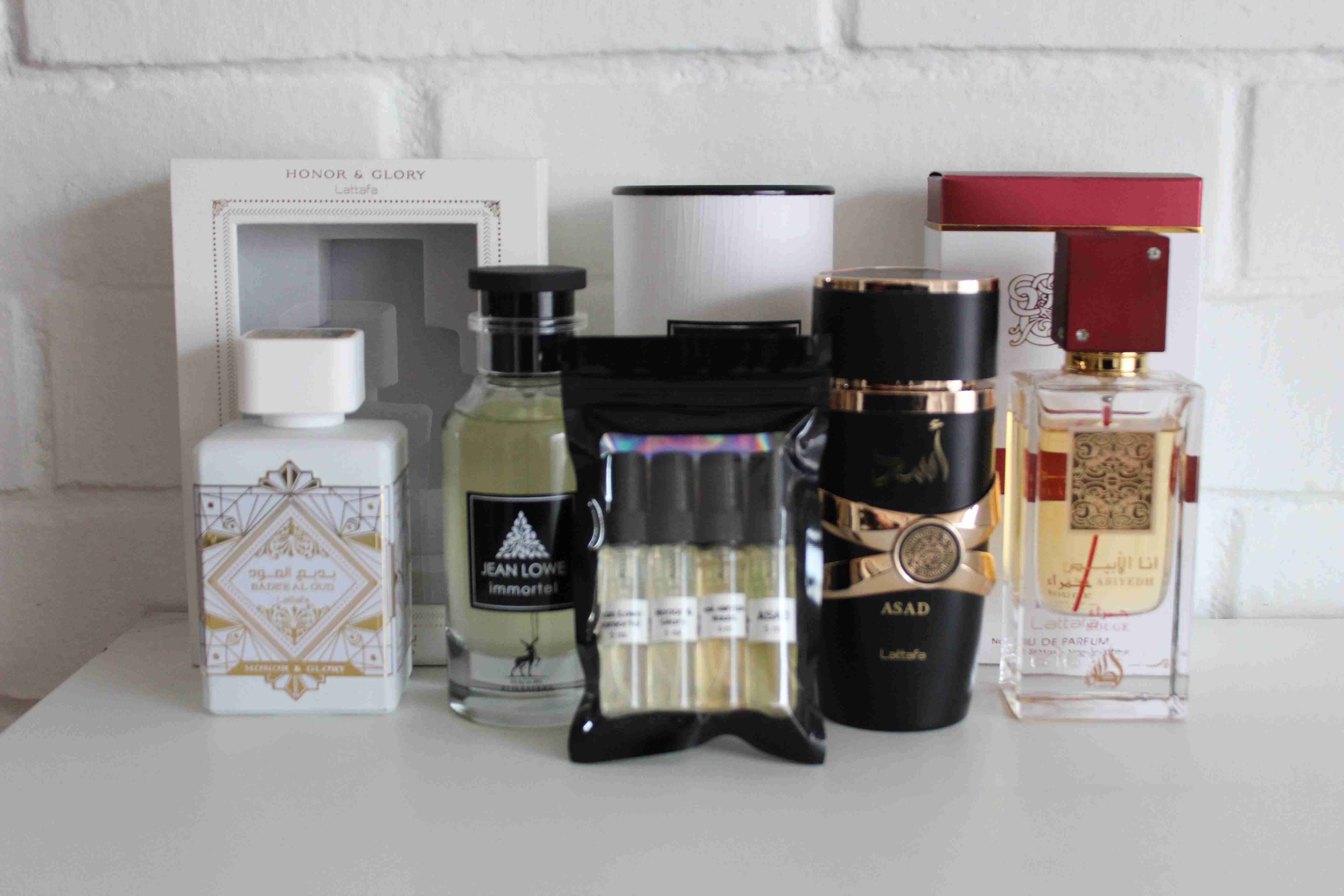 Set 4 perfumes árabes de 5 ml - miniatura 1