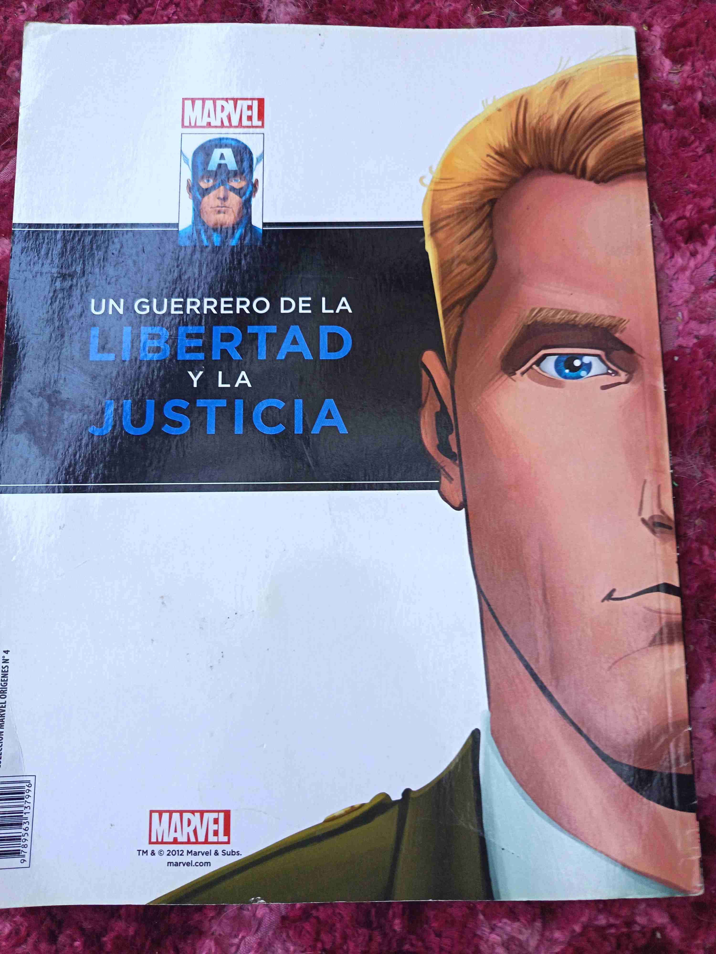 Libro Capitán América: El Origen - 2