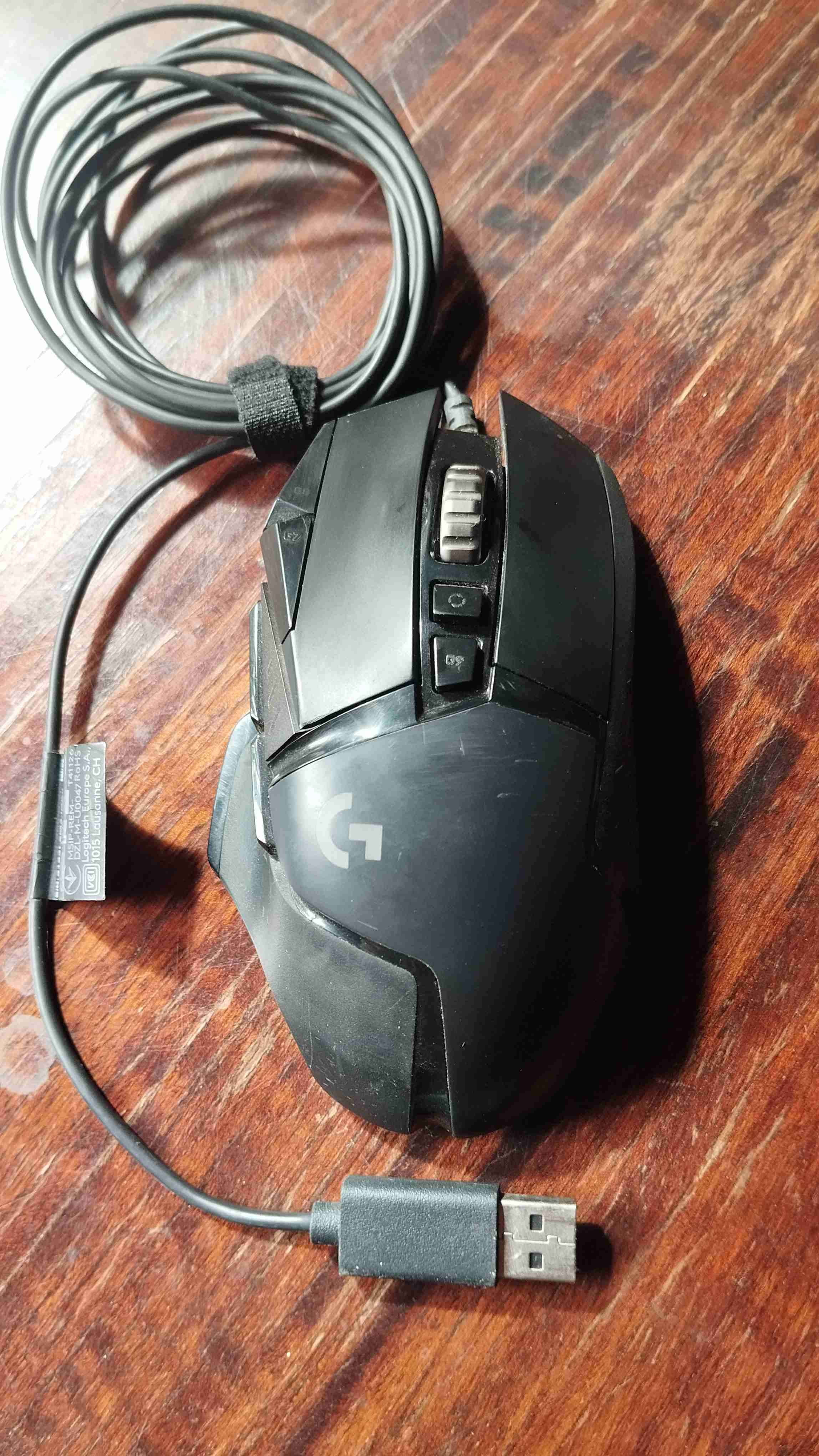 Mouse gamer Logitech G502 - miniatura 3