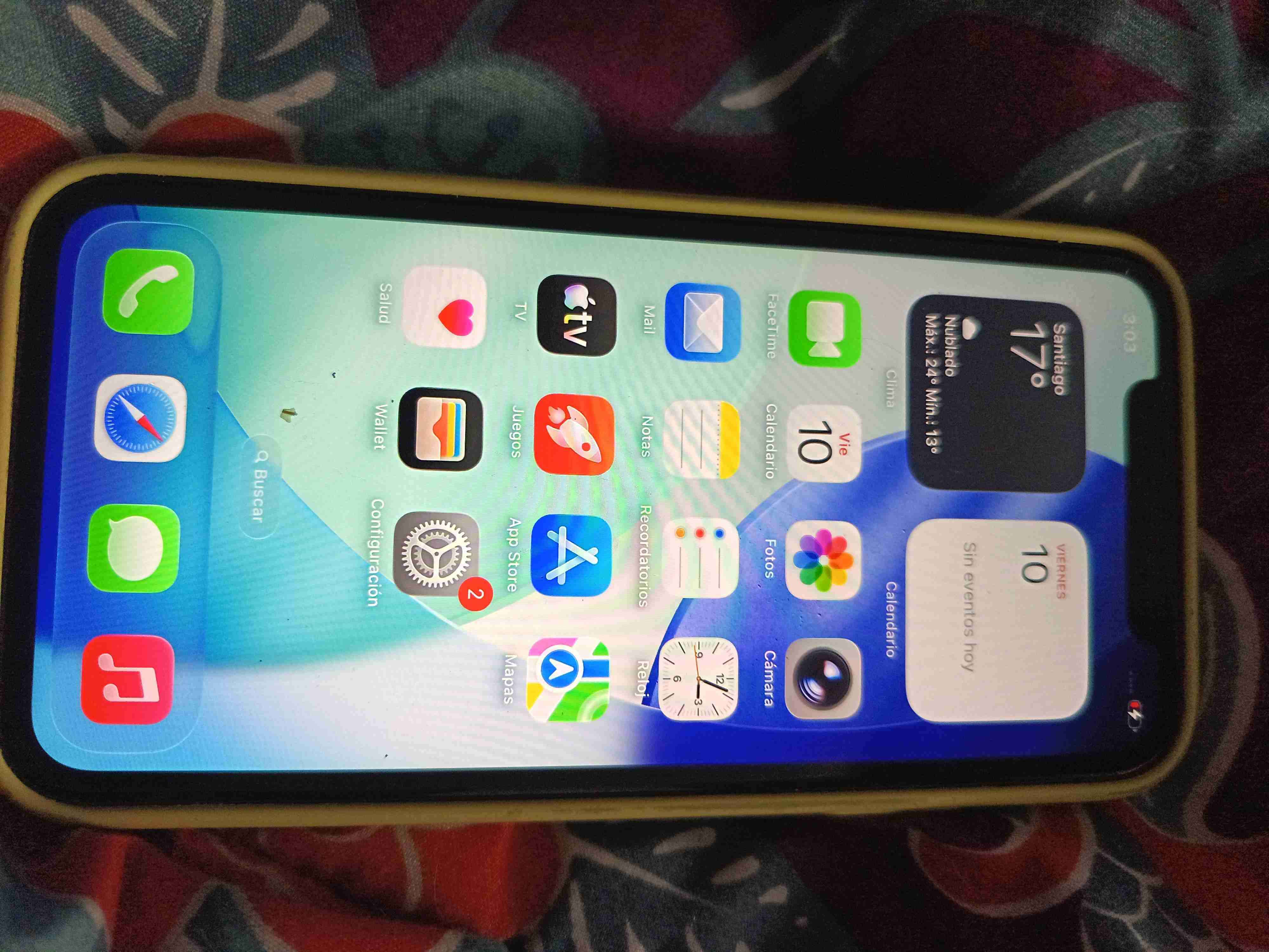 iPhone 11  64gbcon carcasa amarilla - miniatura 1