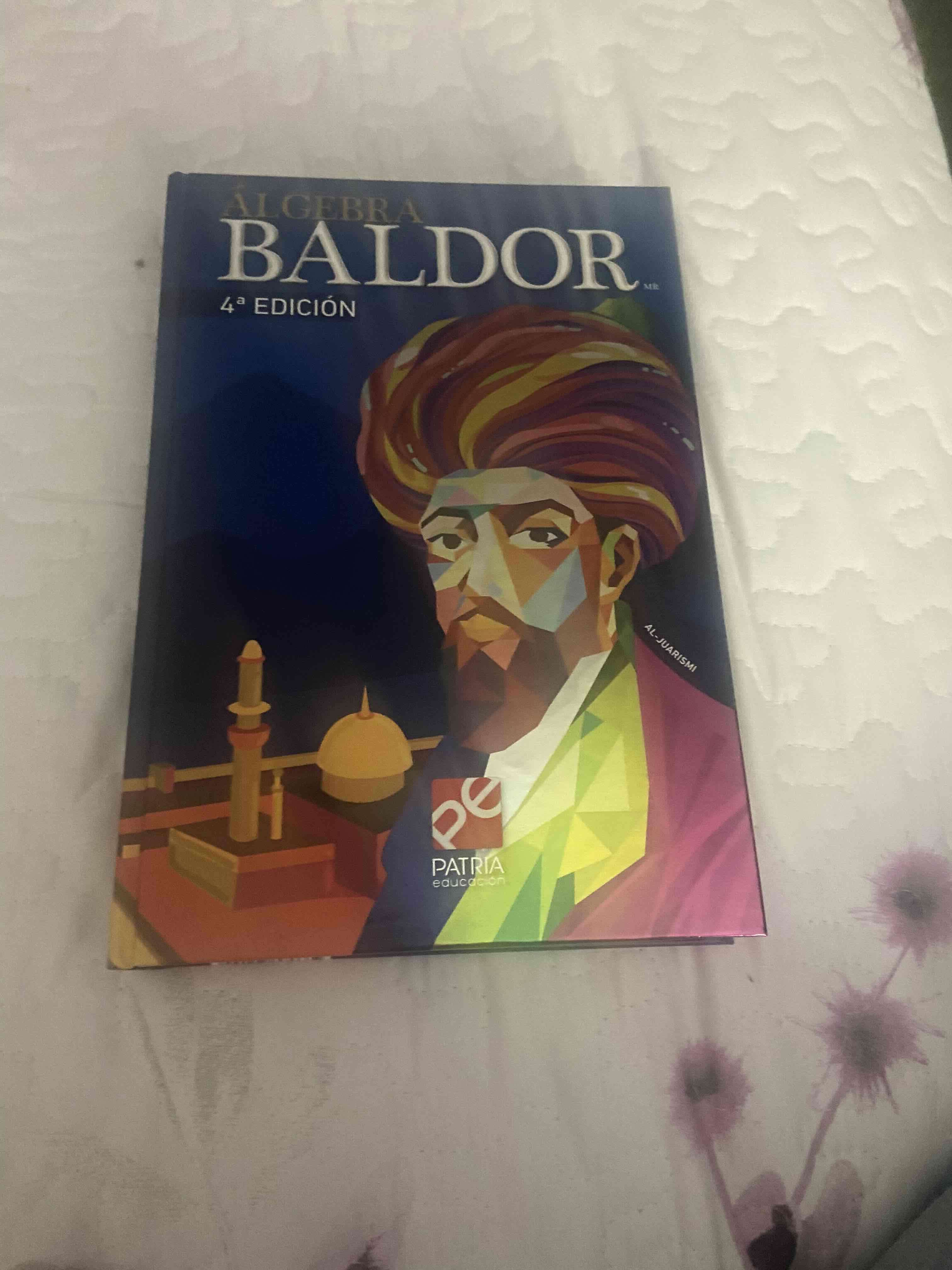 Libro Álgebra Baldor 4ª edición