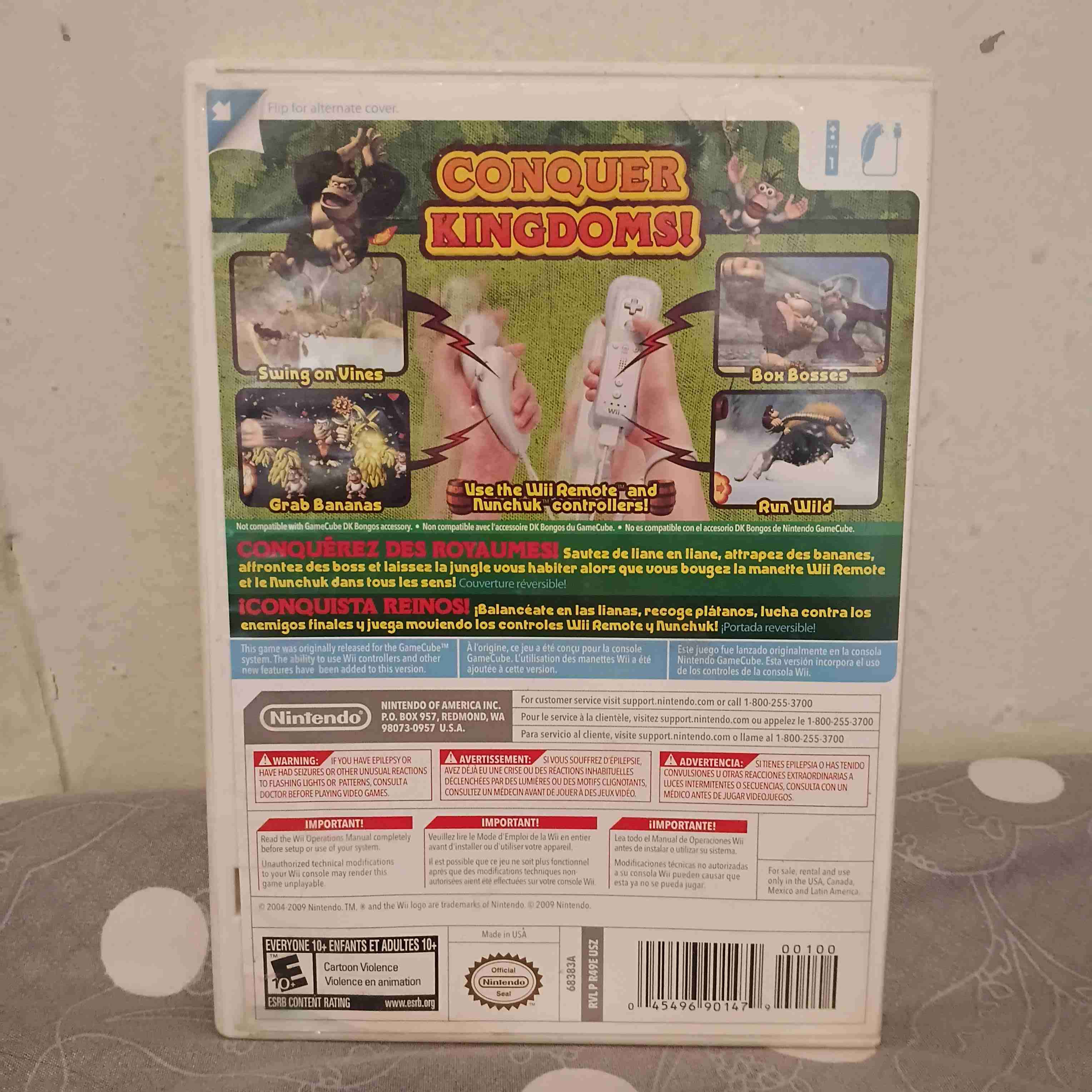 Donkey Kong Jungle Beat para Wii - 2