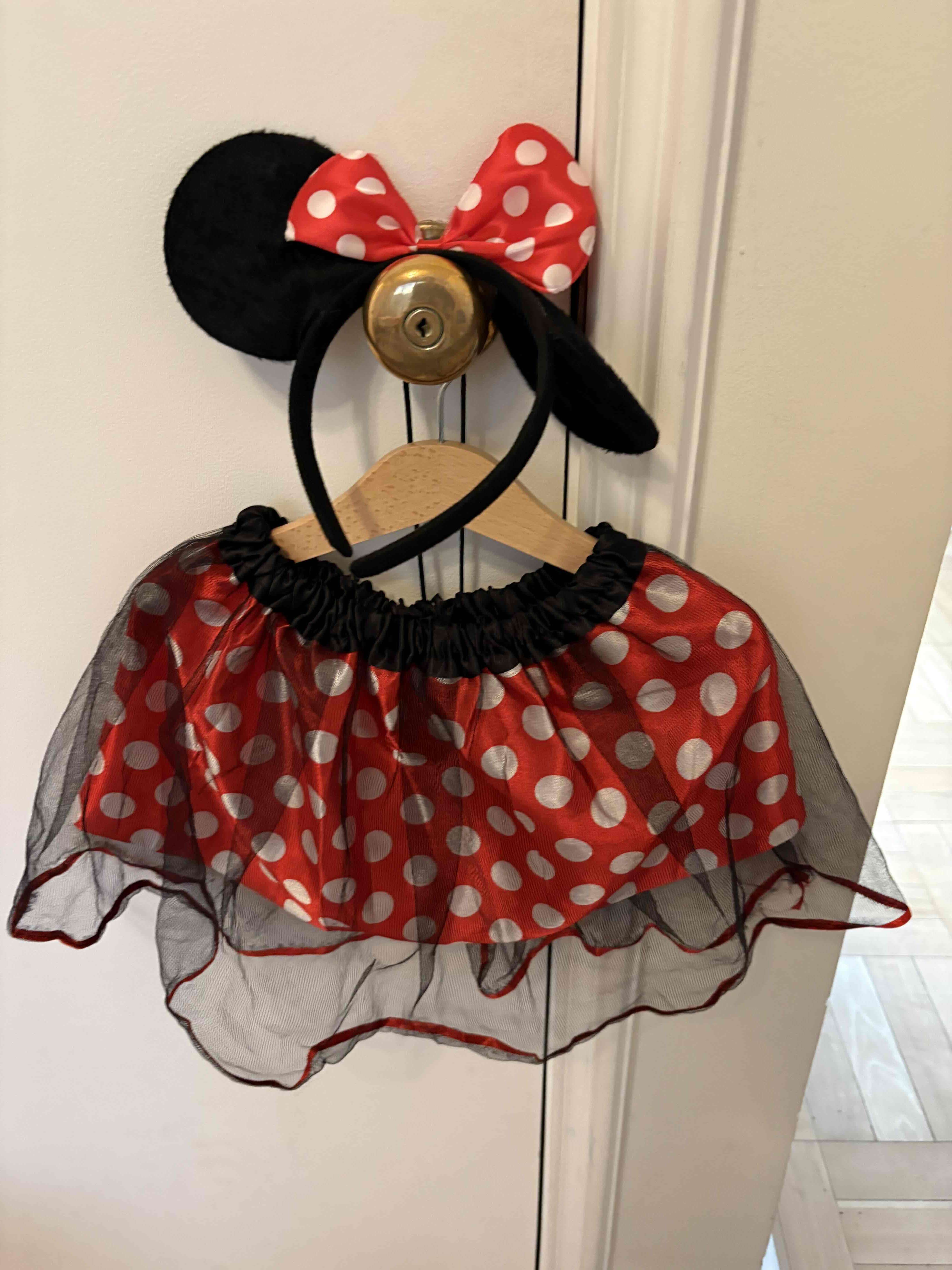 Disfraz de Minnie Mouse para niña