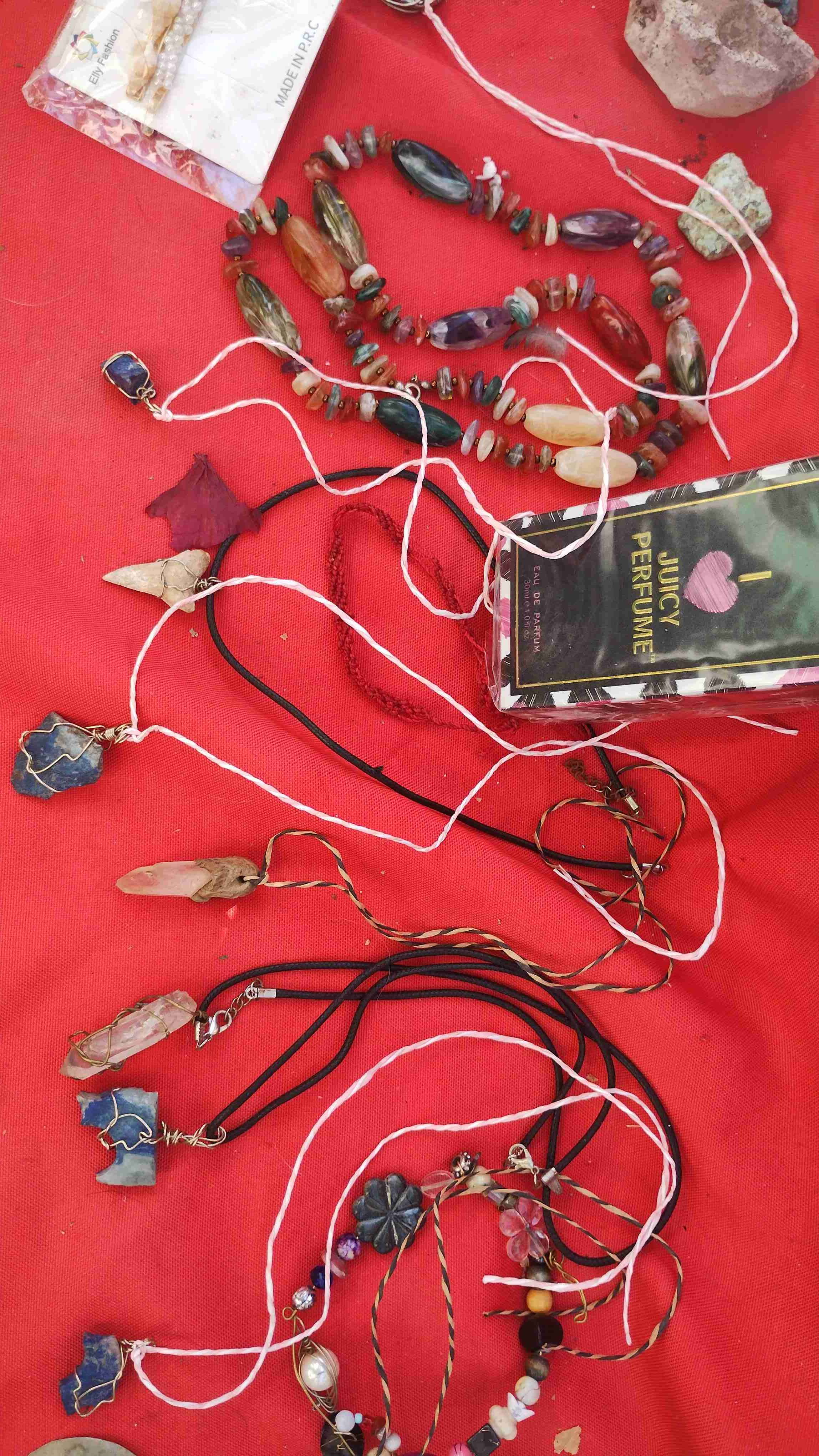 Pendientes artesanales metálicos - miniatura 2