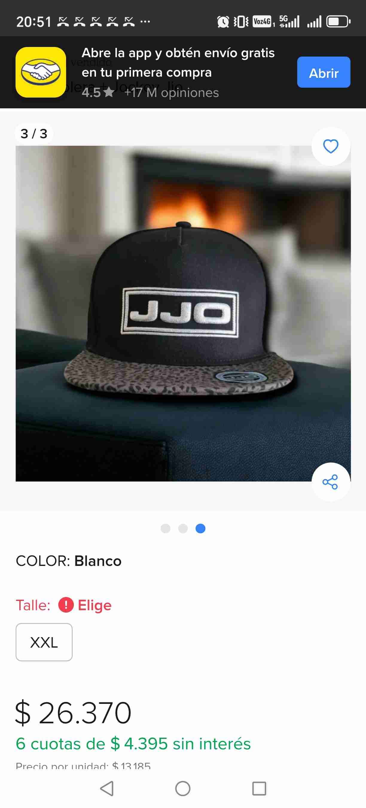 Pack Polera Blanca y Jockey Jjo - 2