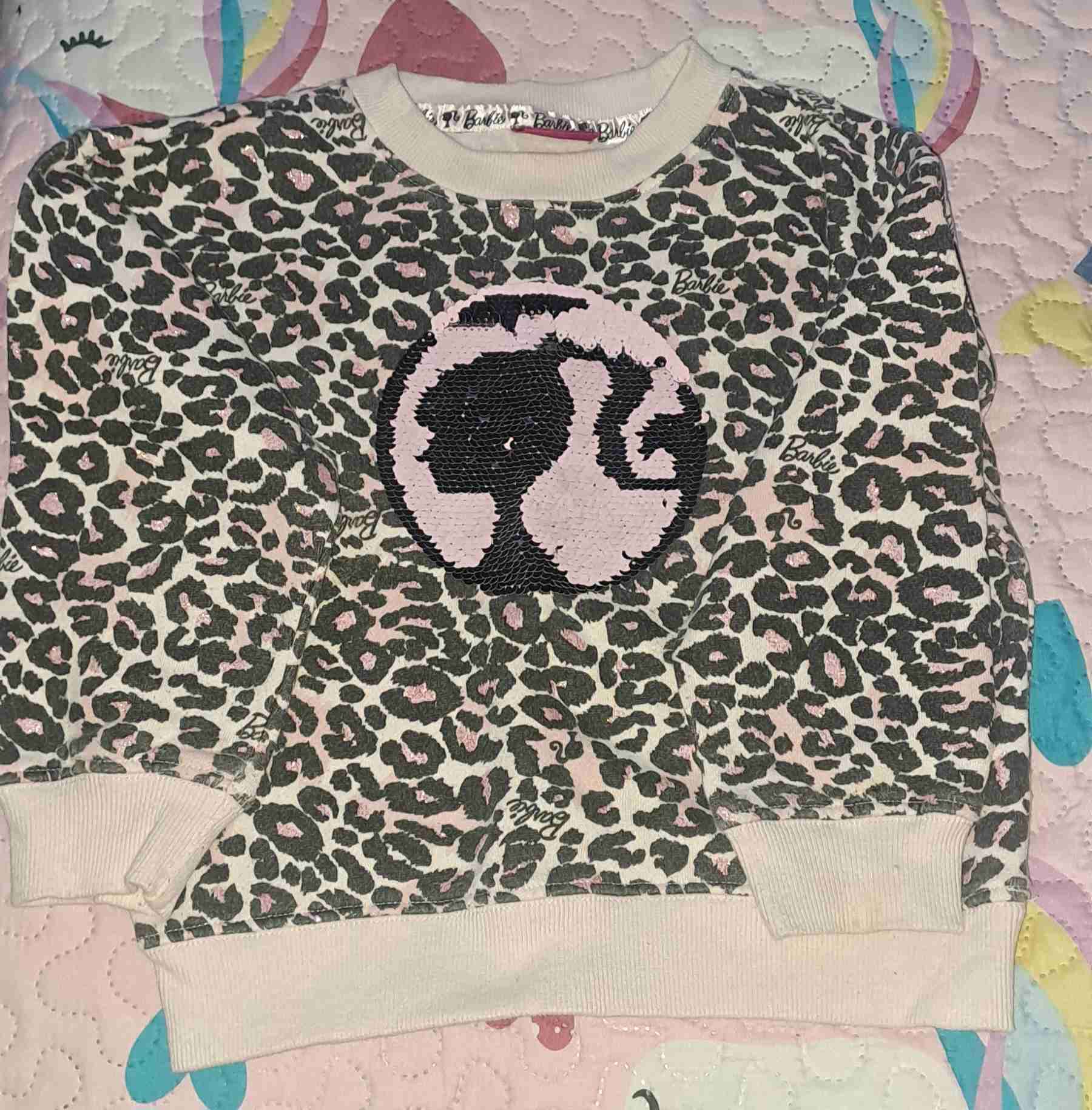 Polerón infantil animal print