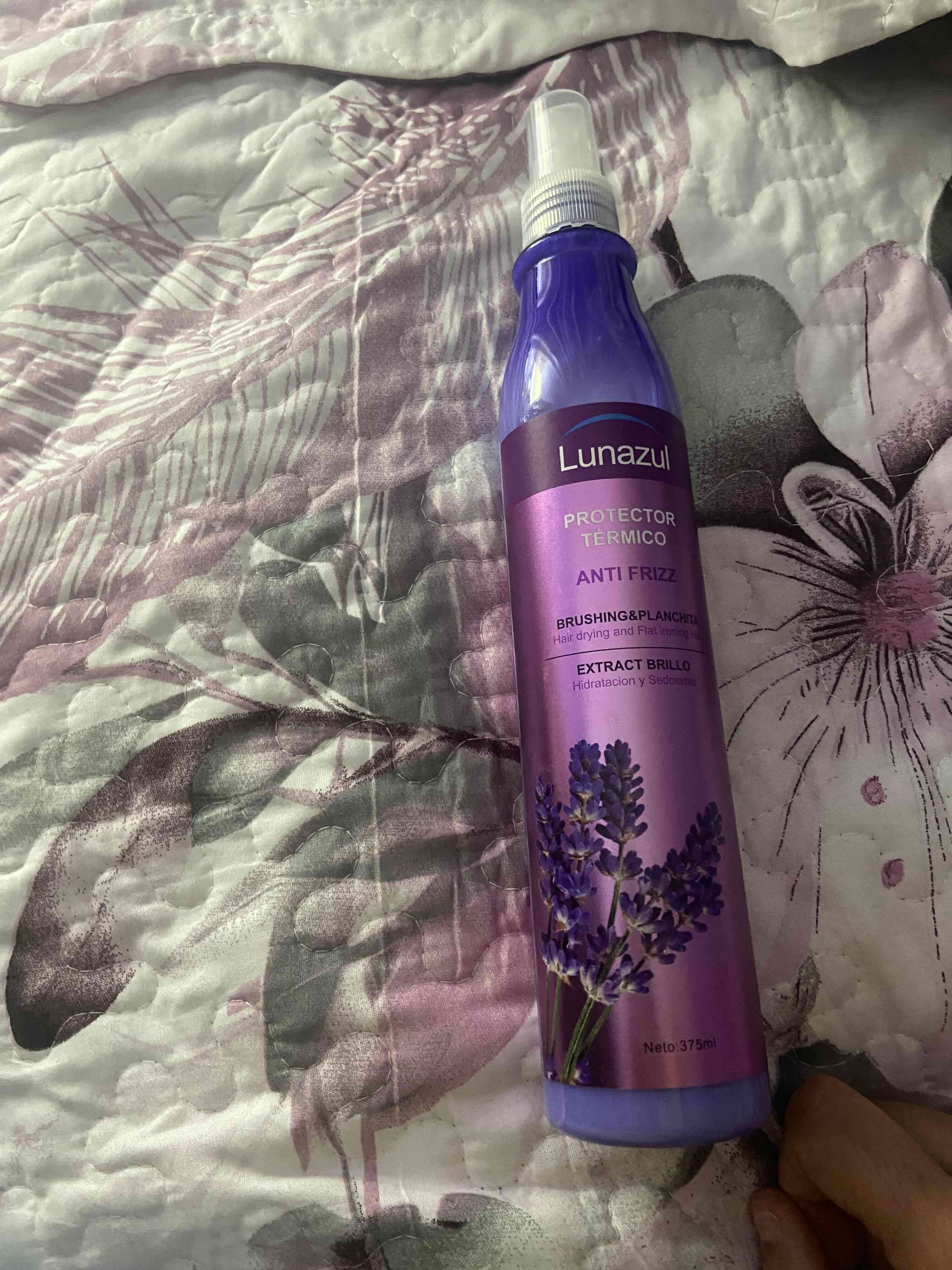 Protector térmico anti frizz Lunazul