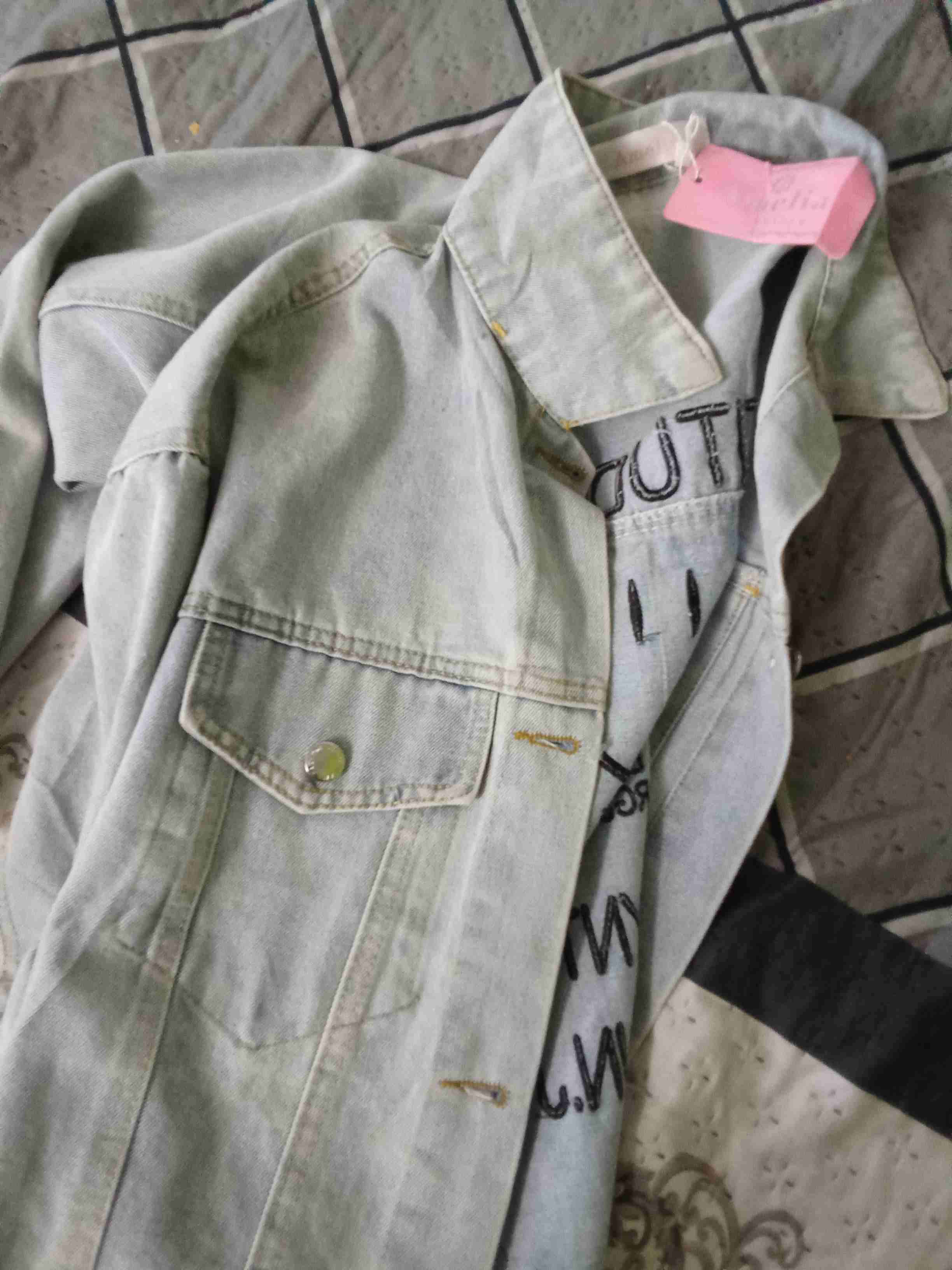 Chaqueta de mezclilla clara - miniatura 1