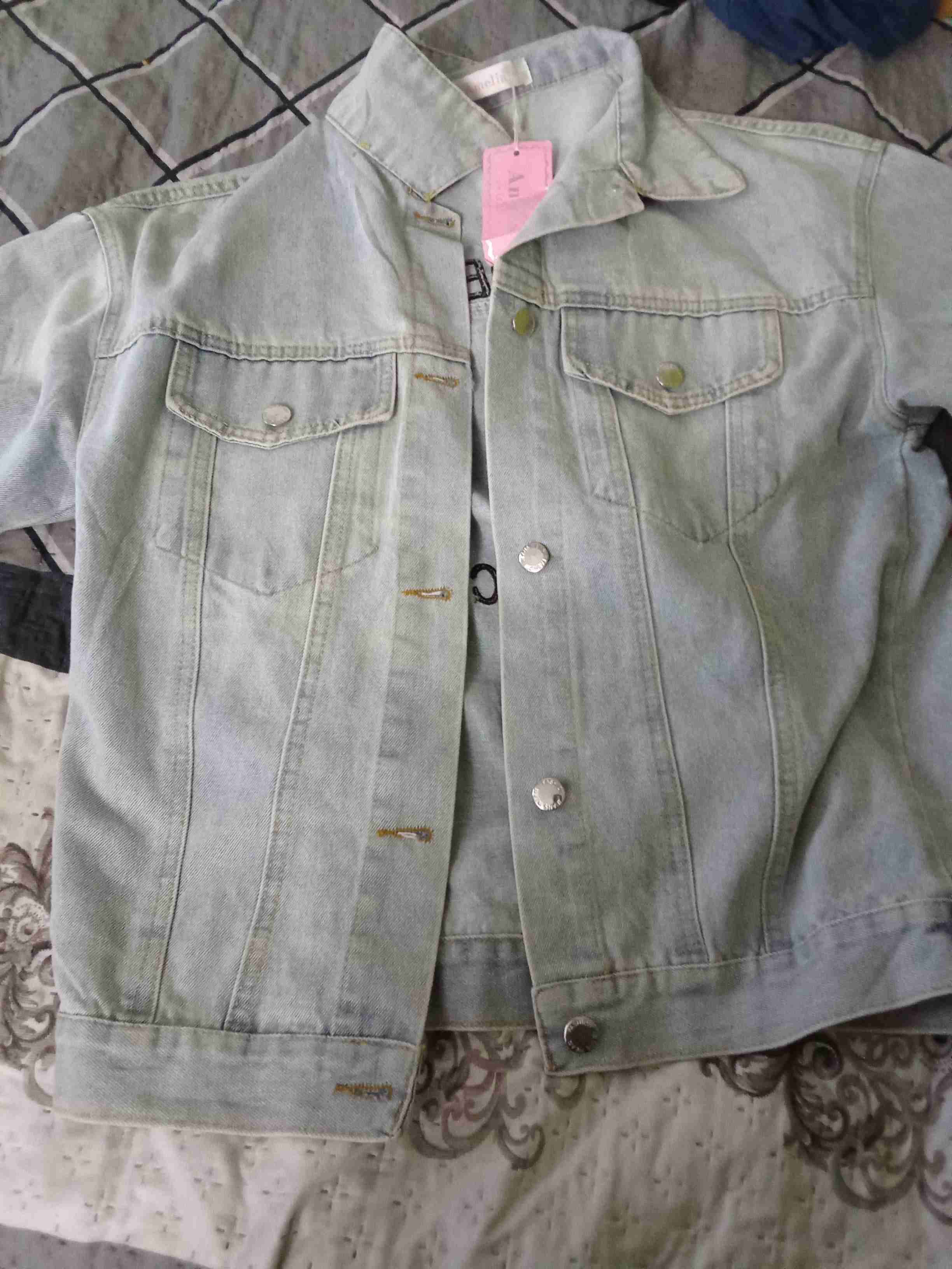 Chaqueta de mezclilla clara - miniatura 4