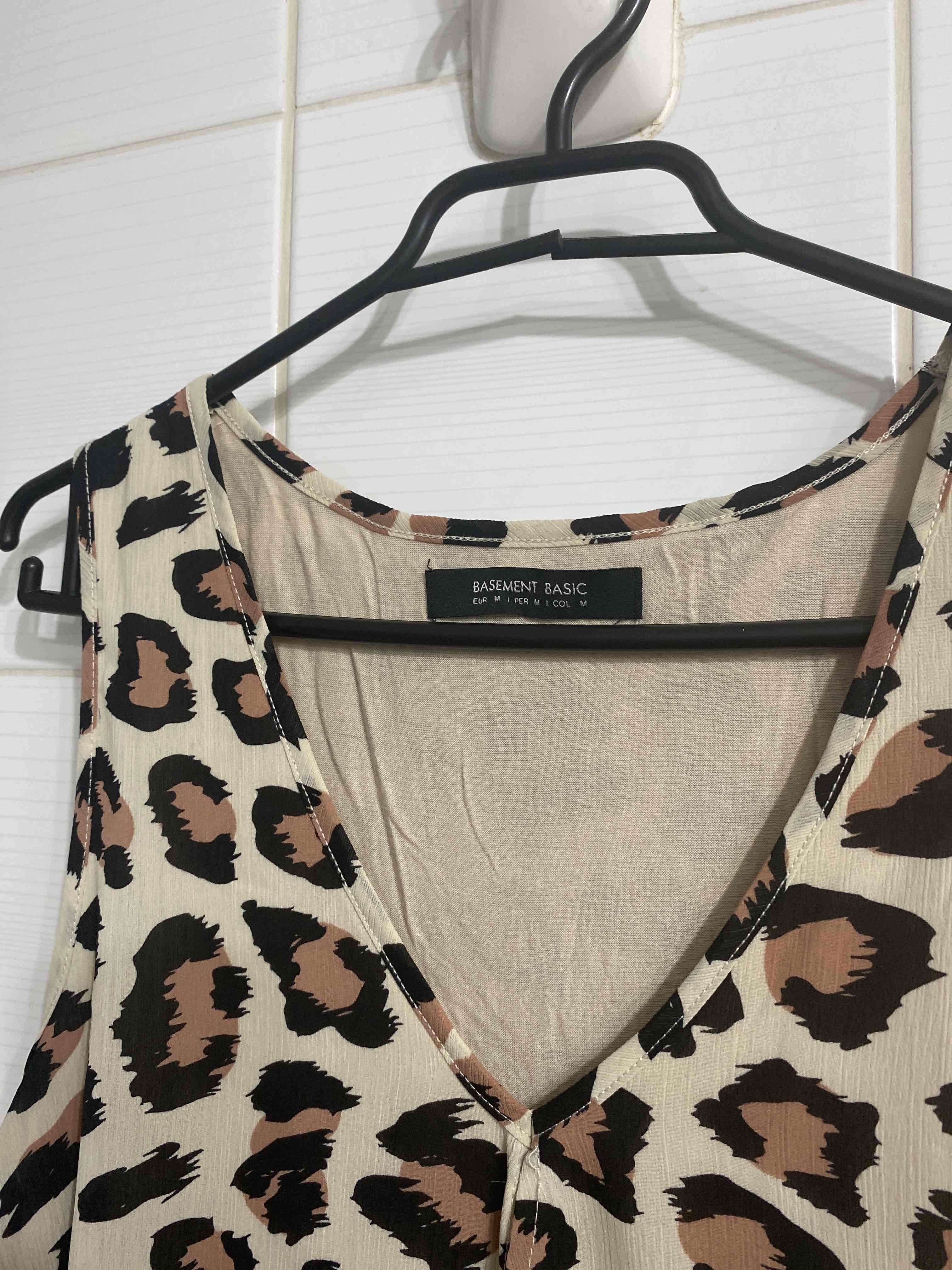 Blusa animal print Basement - miniatura 3