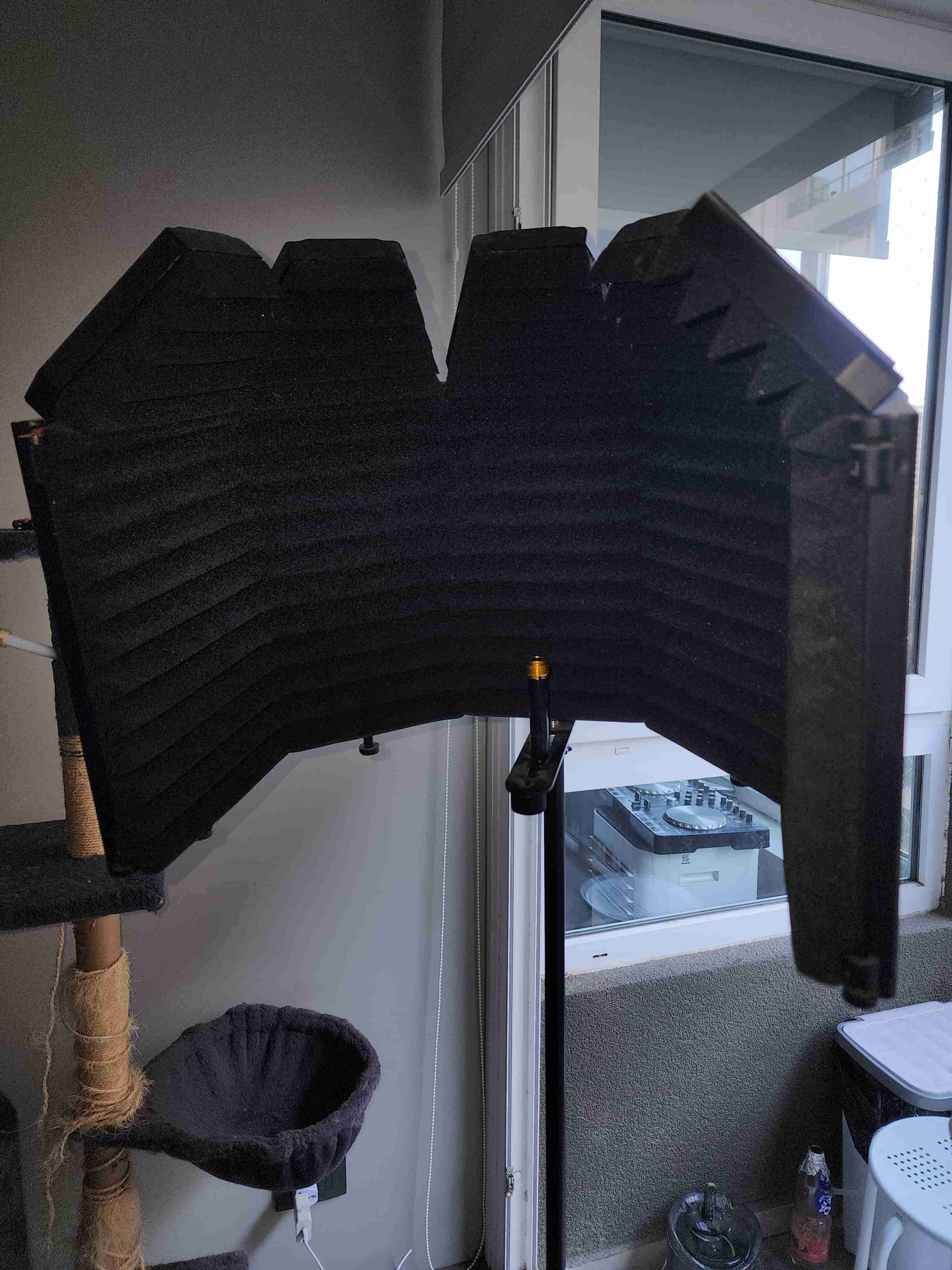 Soporte mic + pantalla acústica - miniatura 2