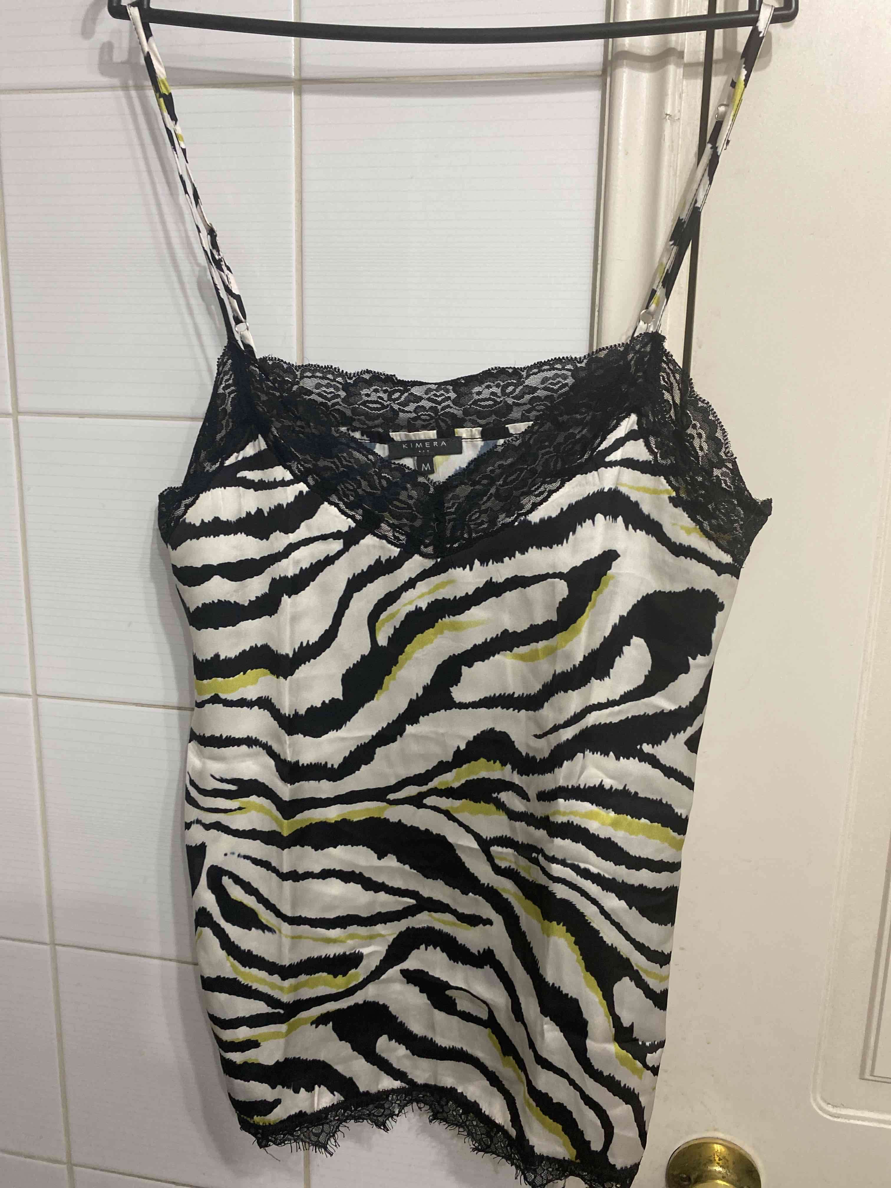 Camiseta con estampado cebra - miniatura 1