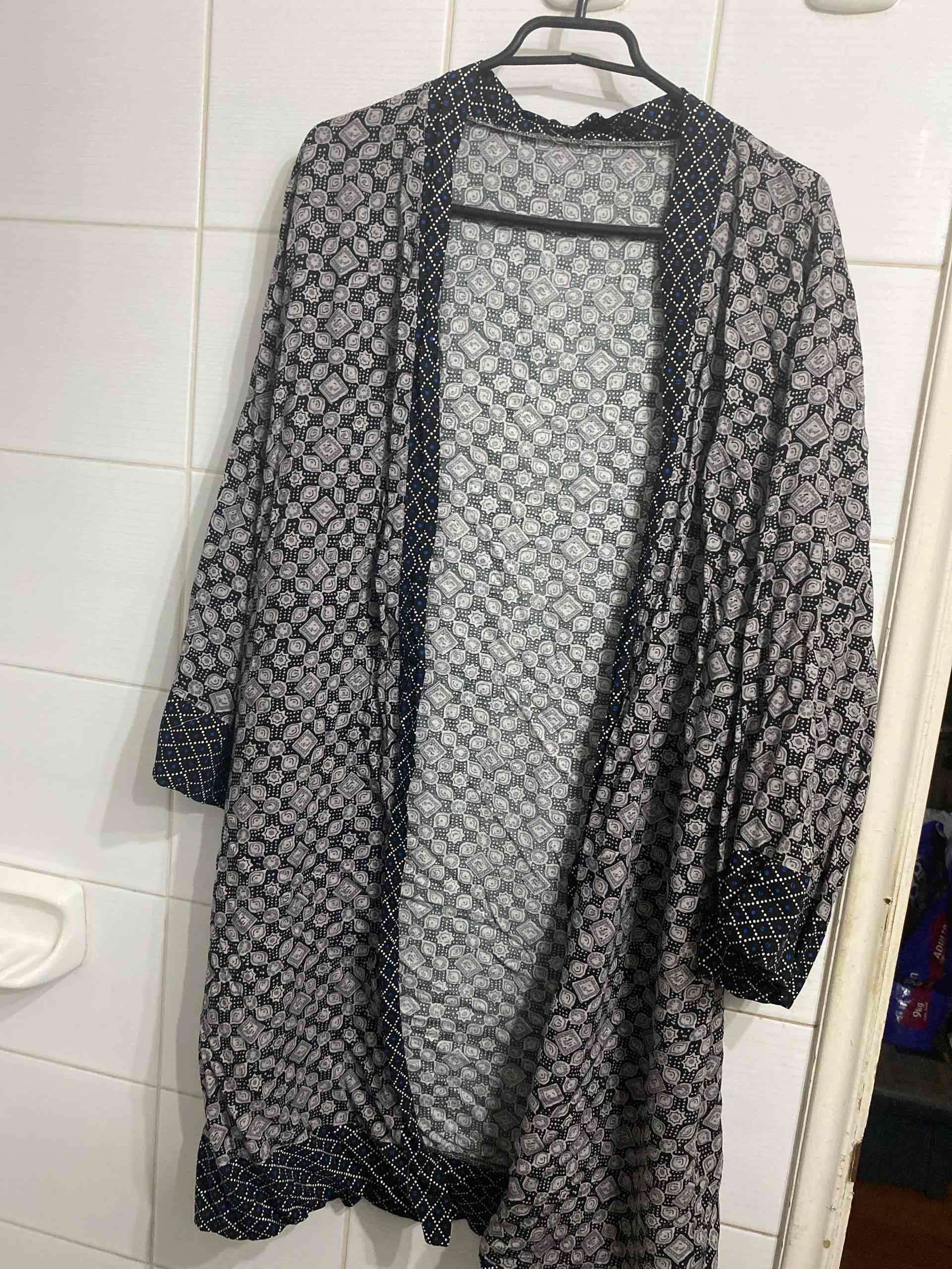 Kimono delgado estampado - 1