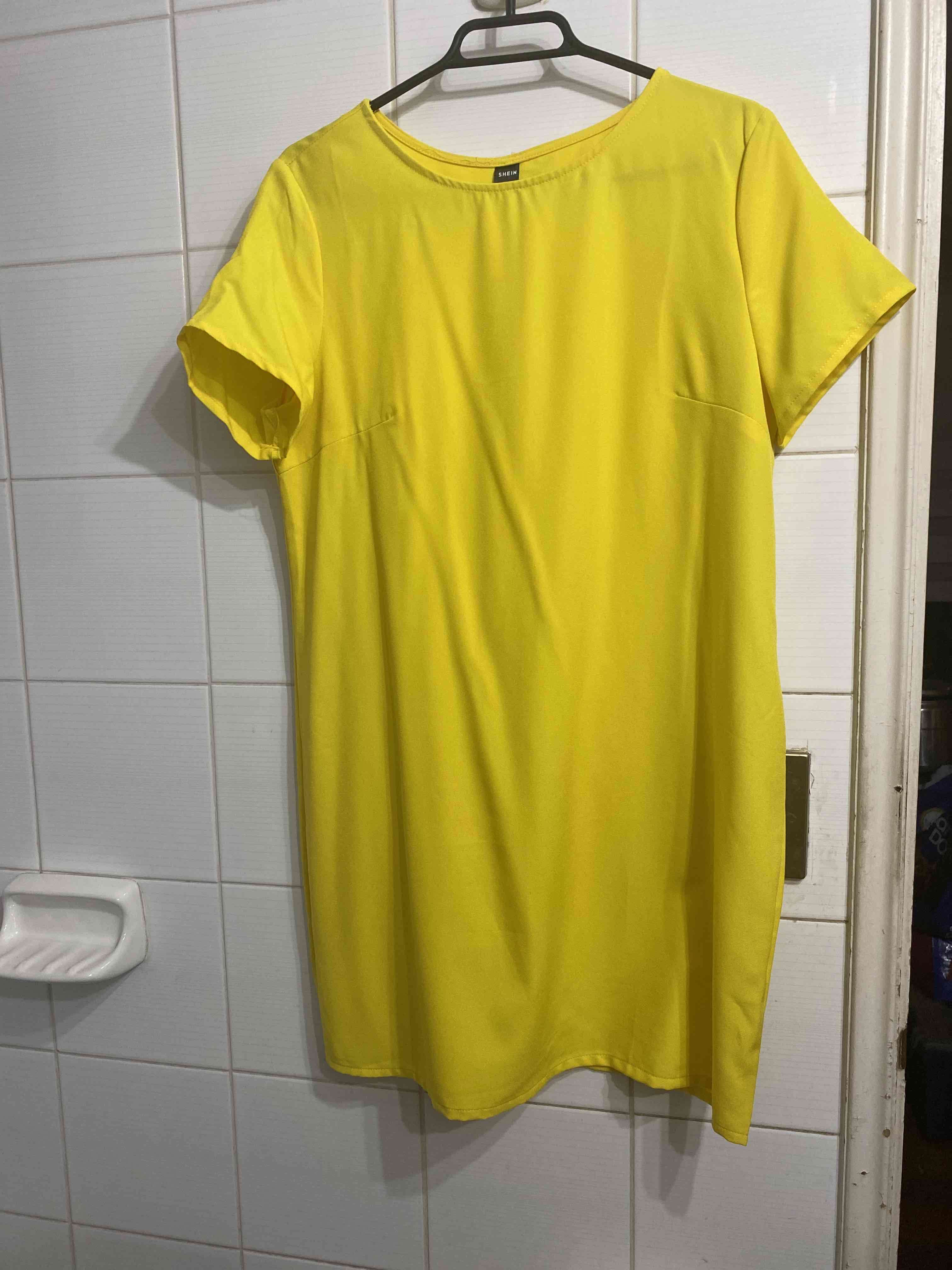 Vestido Shein amarillo casual - miniatura 5