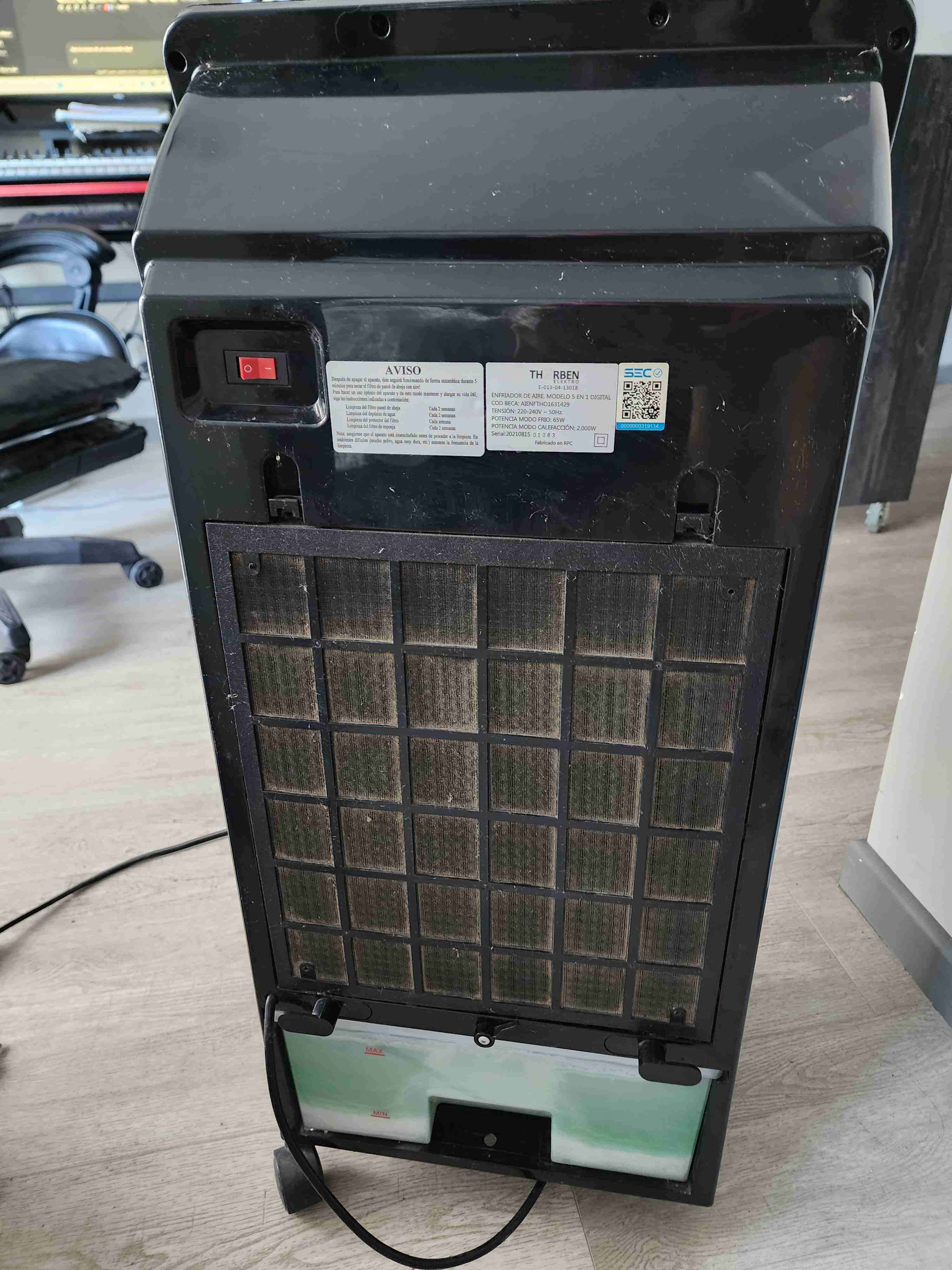 Enfriador de aire Thorben 5en1 digital frío/calor - miniatura 2