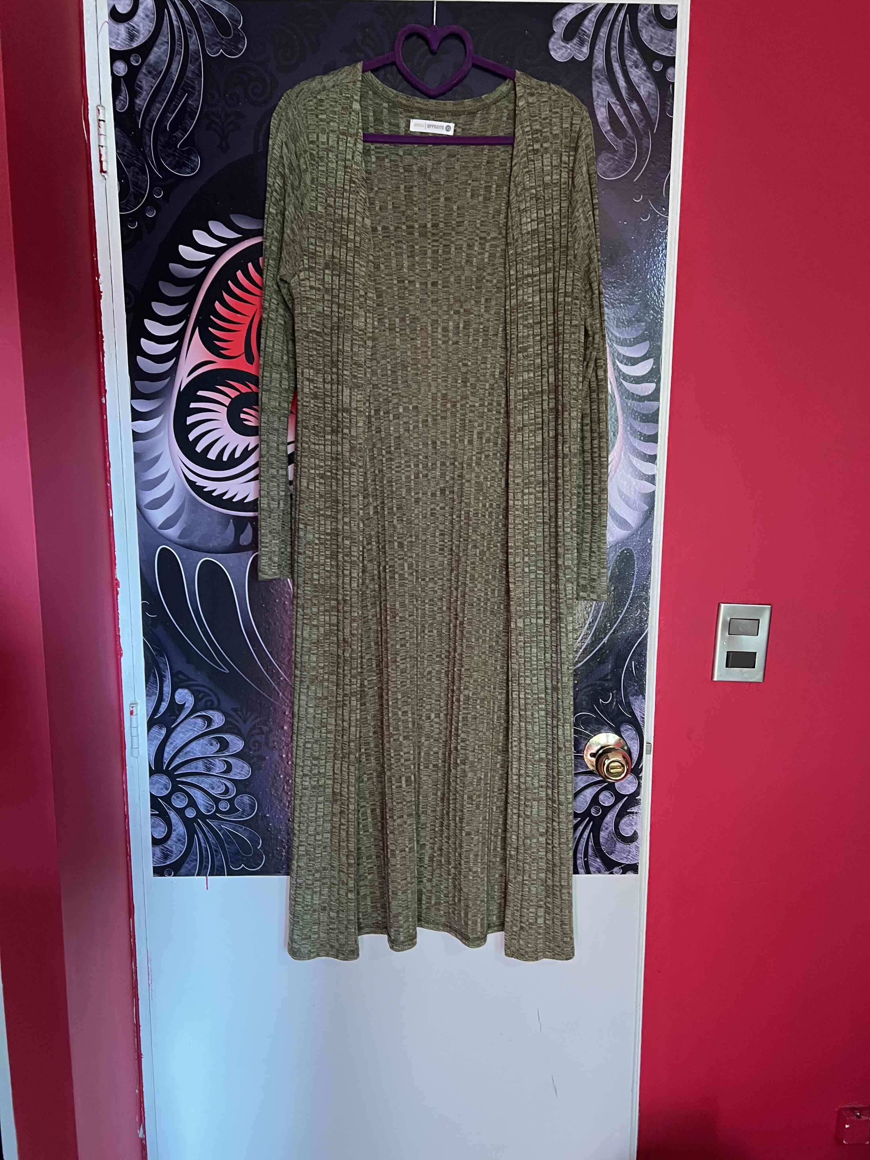 Cardigan largo mujer - miniatura 1