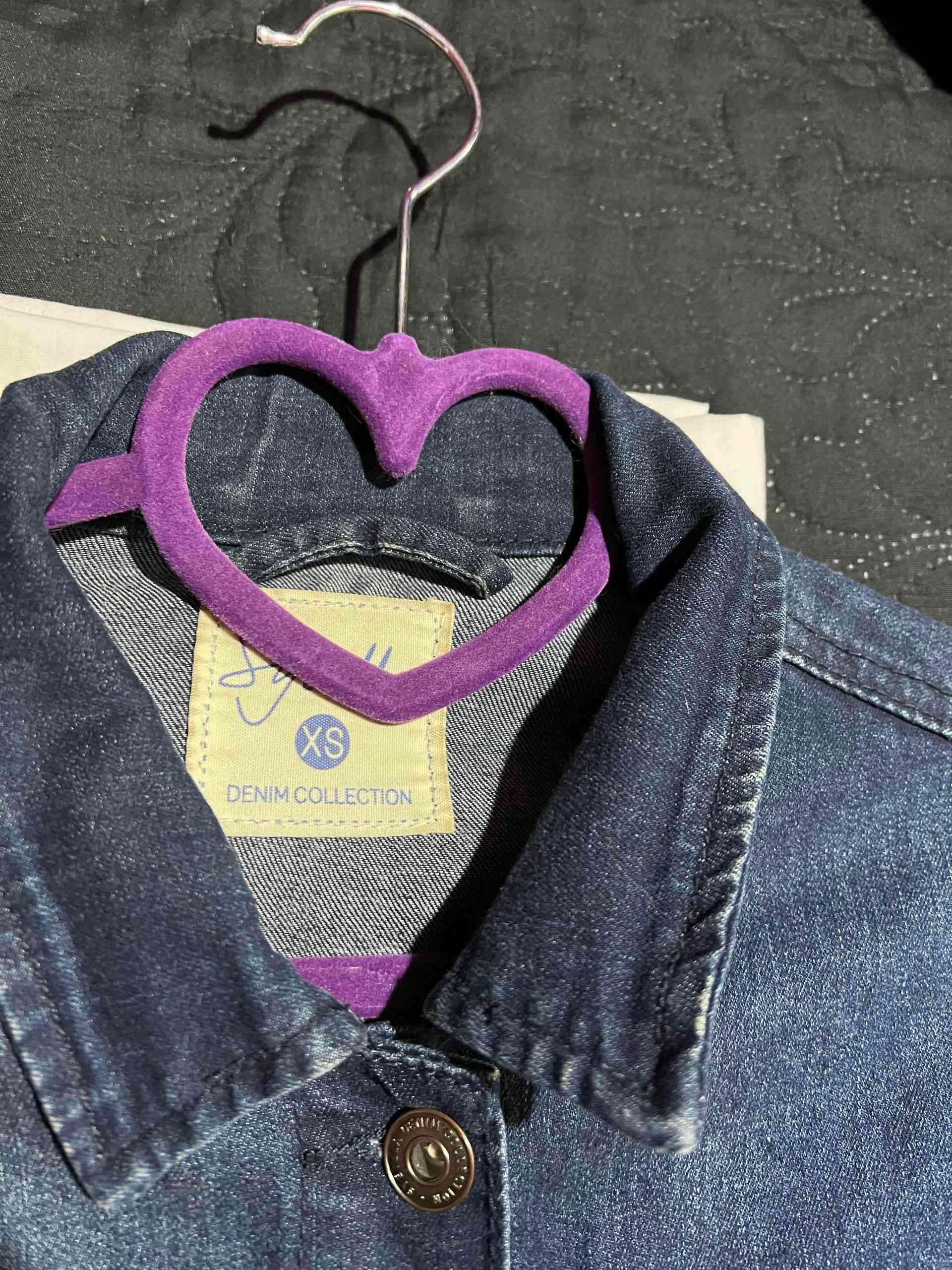 Chaqueta de mezclilla azul oscuro - miniatura 3