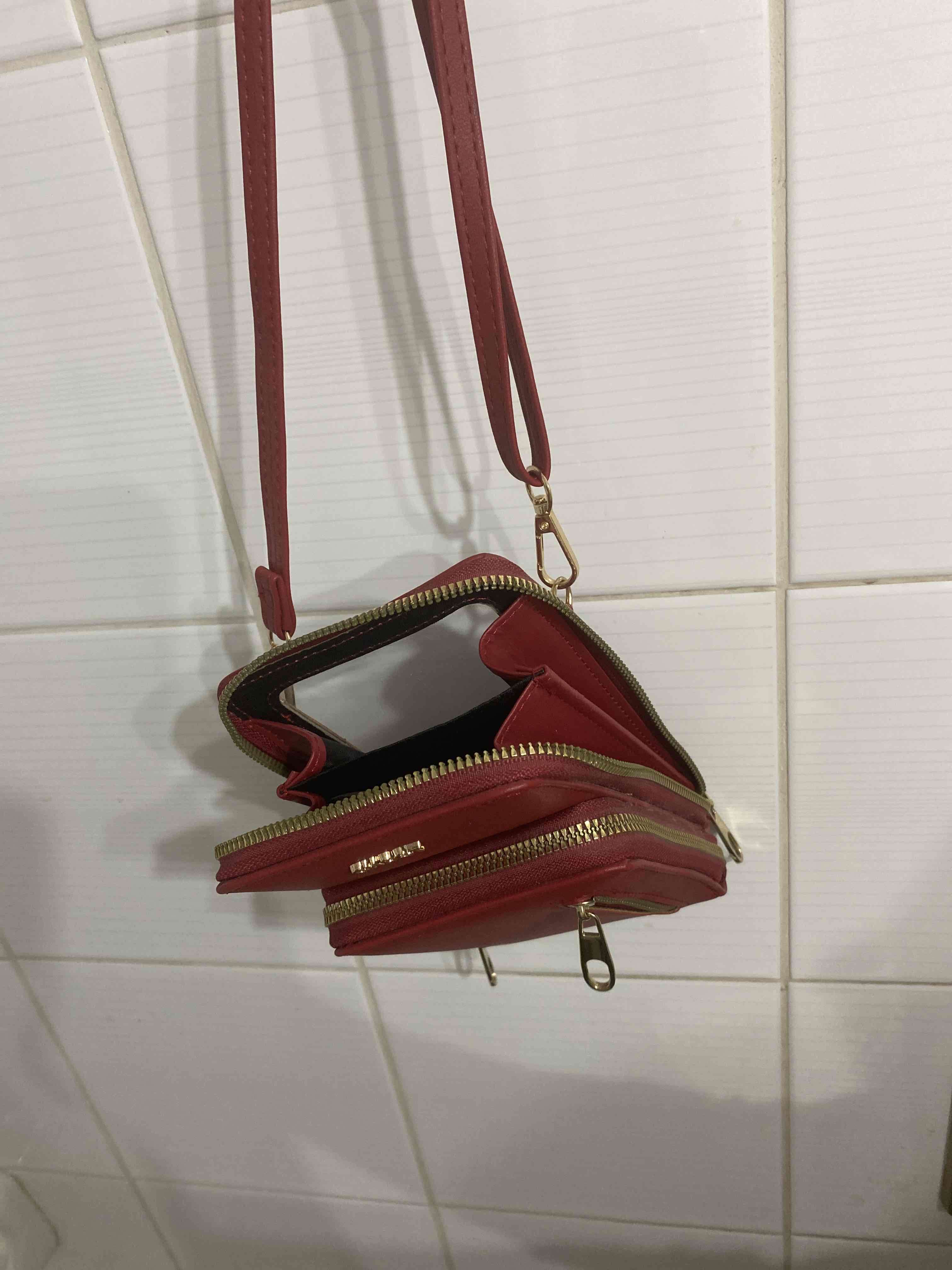 Mini bolso cruzado rojo - miniatura 3