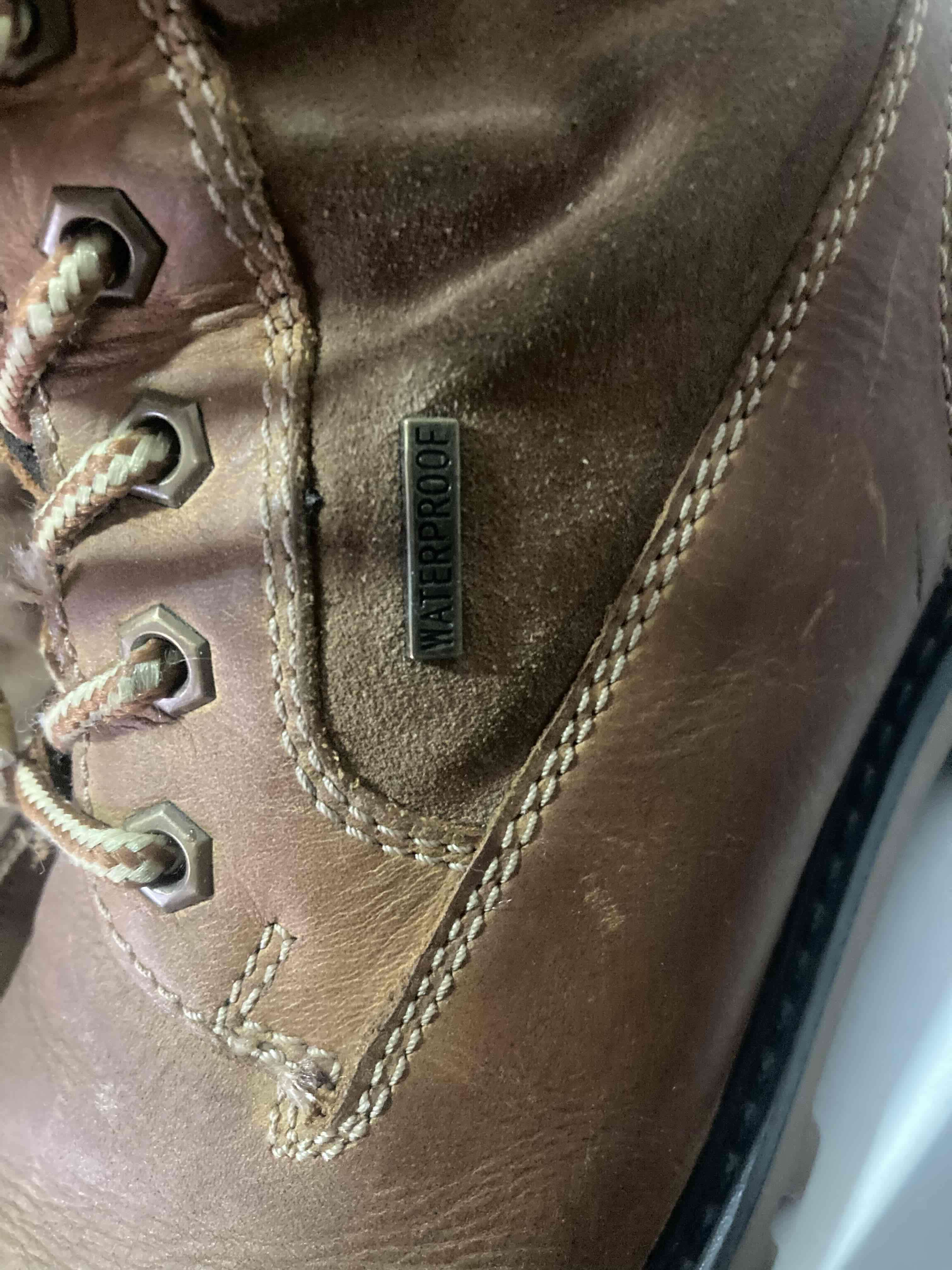 Botas de cuero marrón Hush Puppies - 5