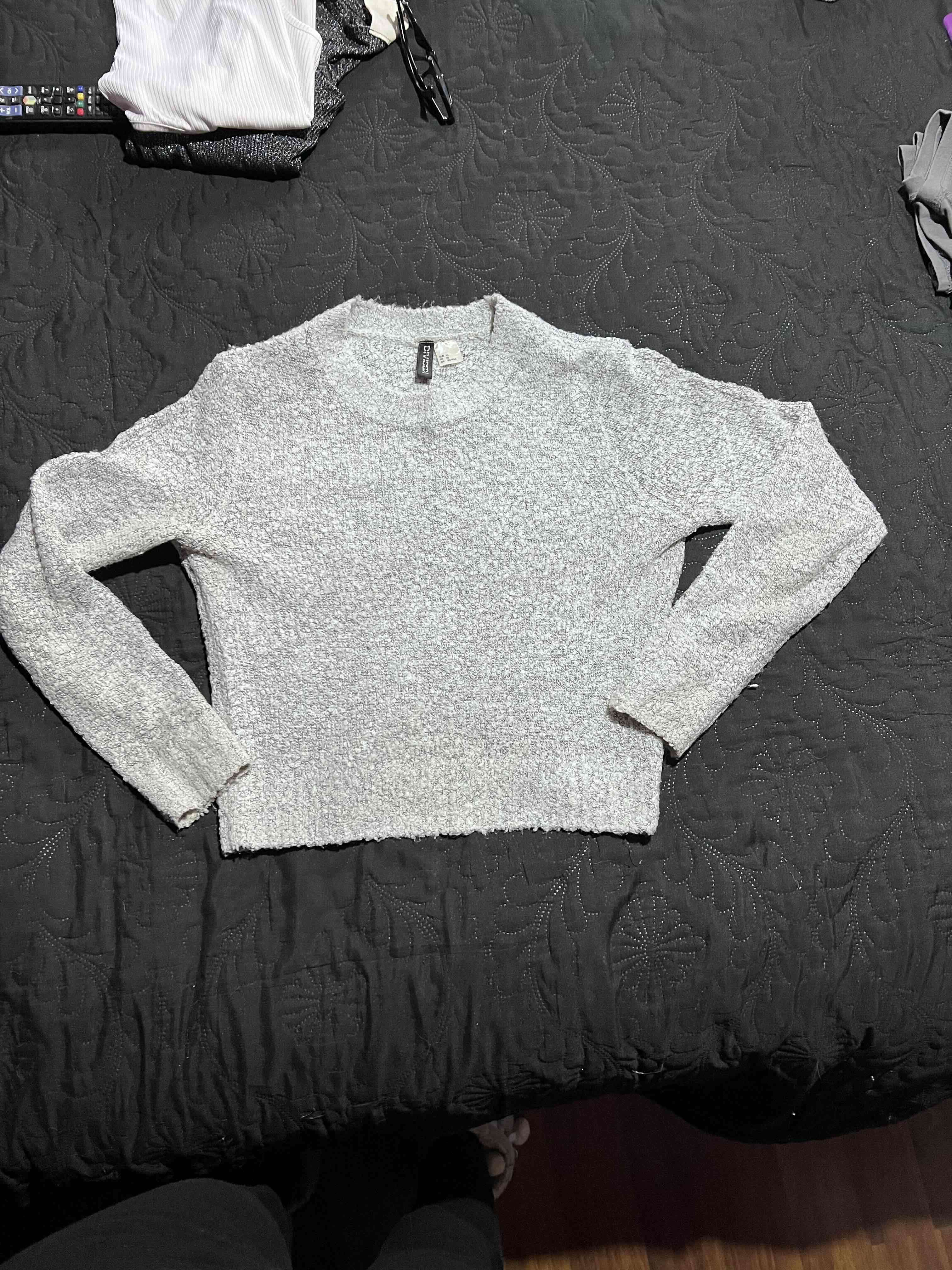 Suéter gris de hilo - 3