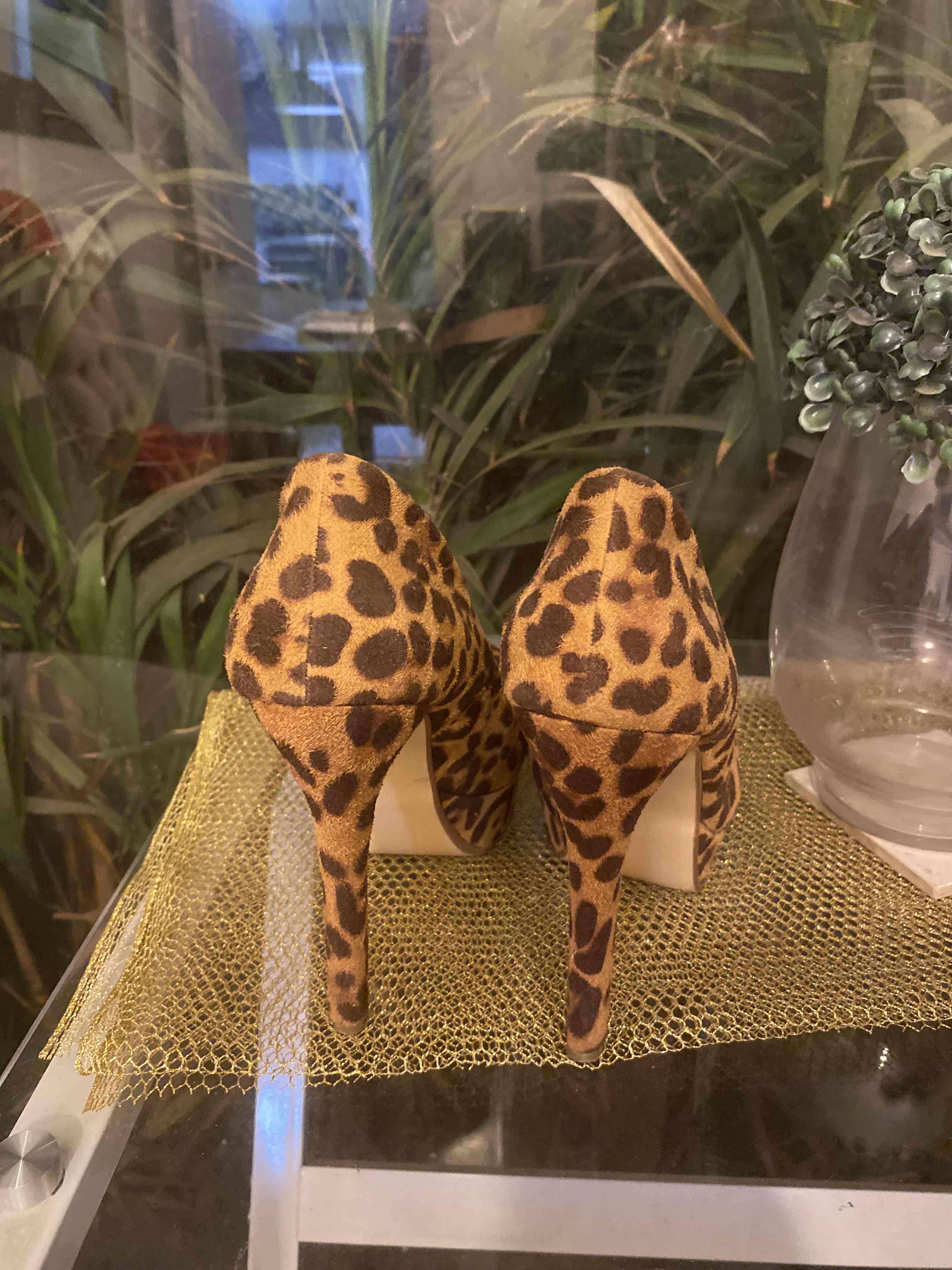 Zapatos Index  tacón estampado leopardo - miniatura 5