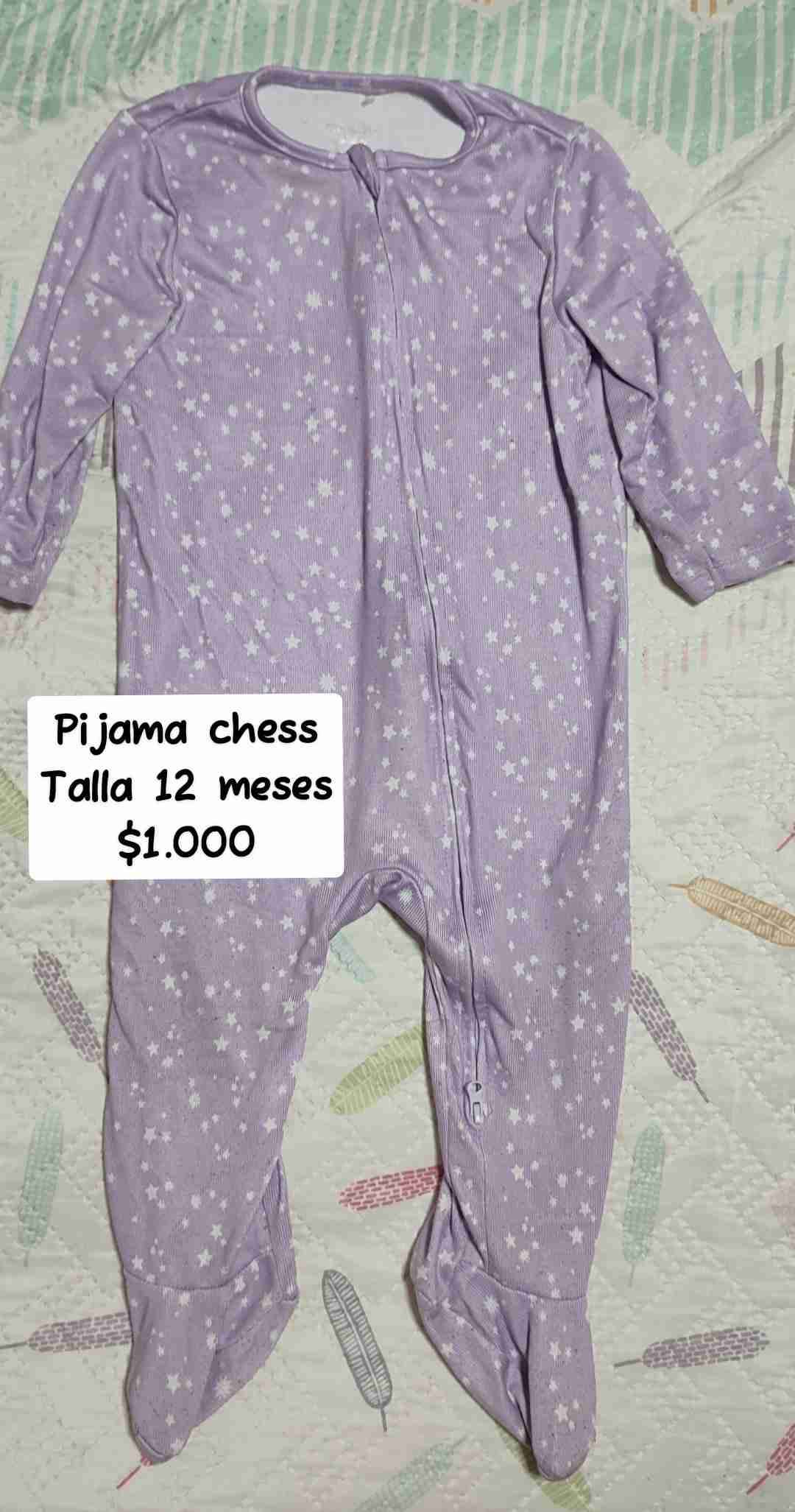 Pijamas Chess 12 meses - miniatura 1