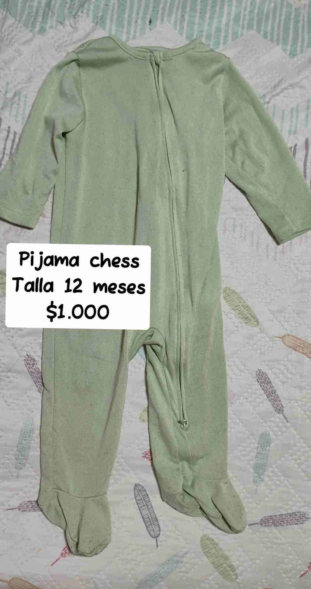 Pijamas Chess 12 meses - miniatura 2