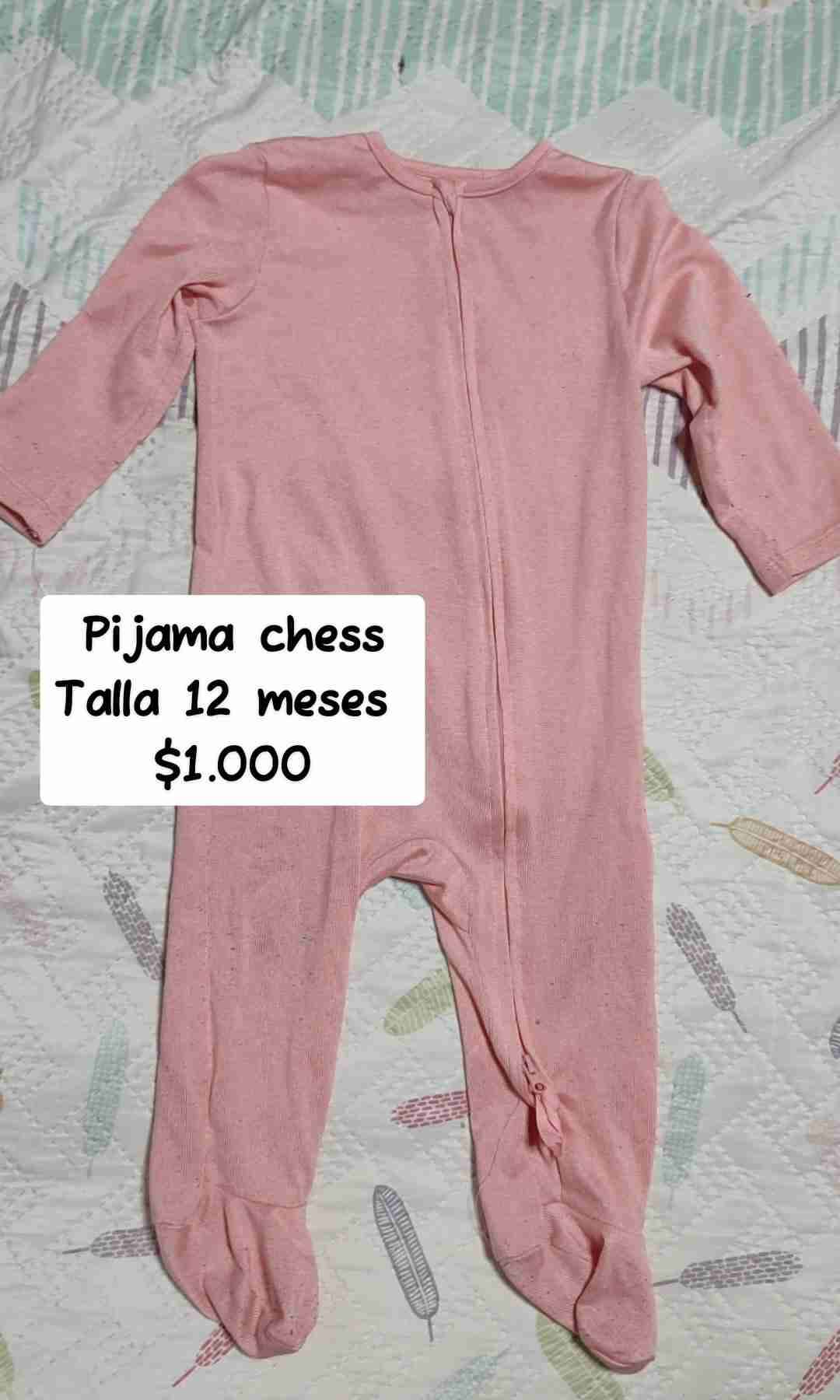 Pijamas Chess 12 meses - miniatura 3