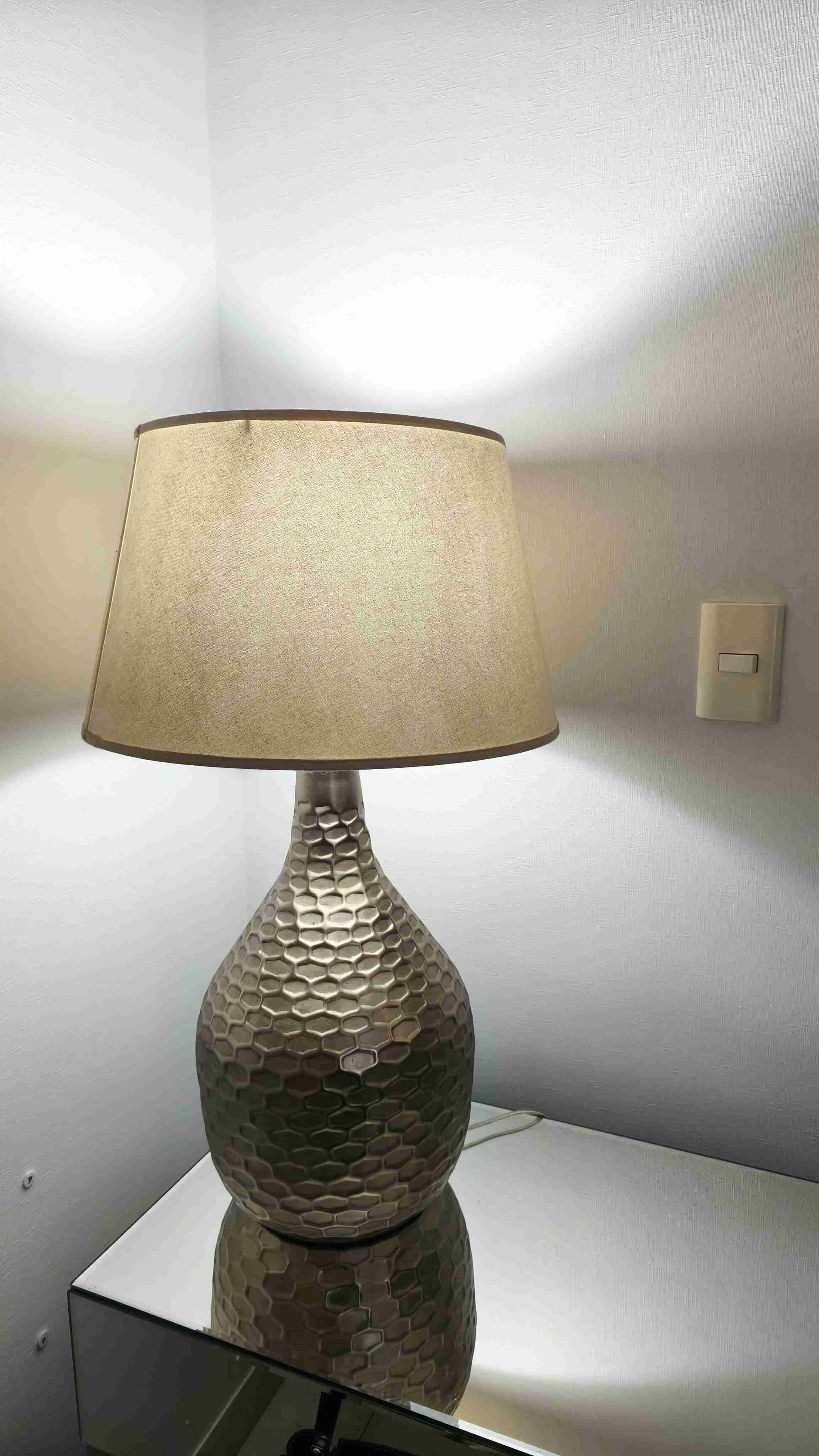 2 Lámparas de mesa metálica - miniatura 3