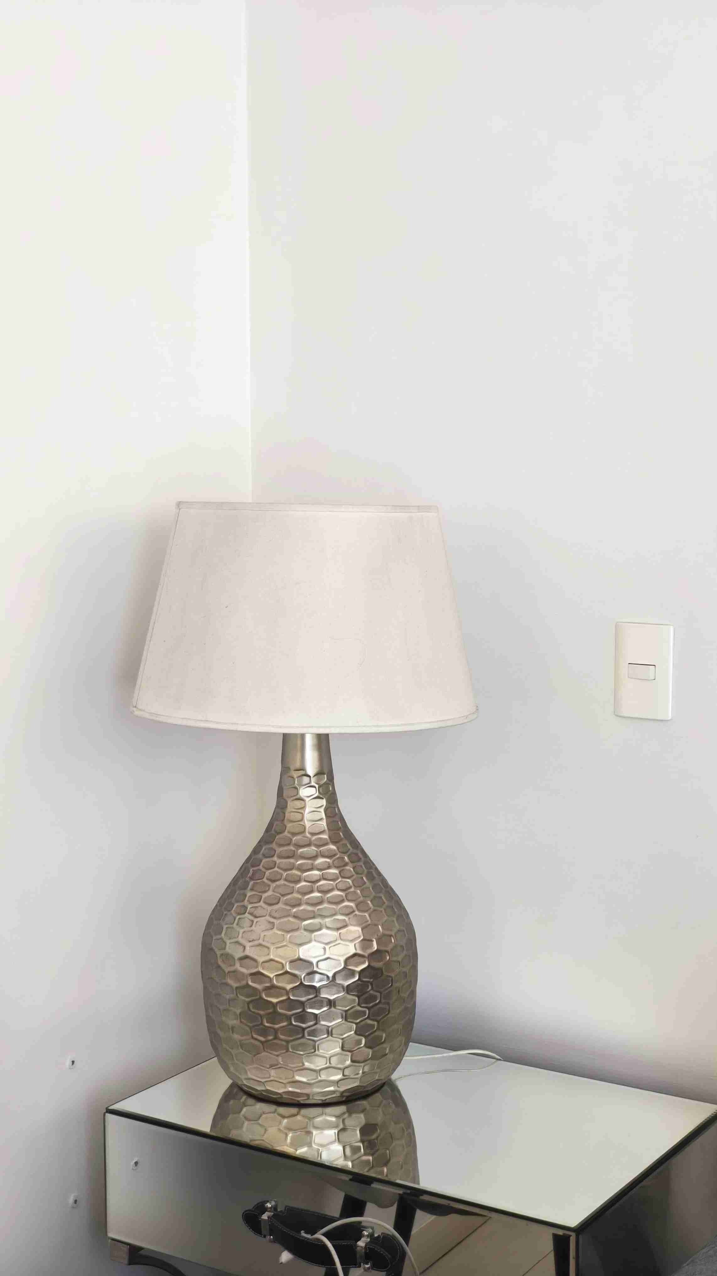 2 Lámparas de mesa metálica - miniatura 4