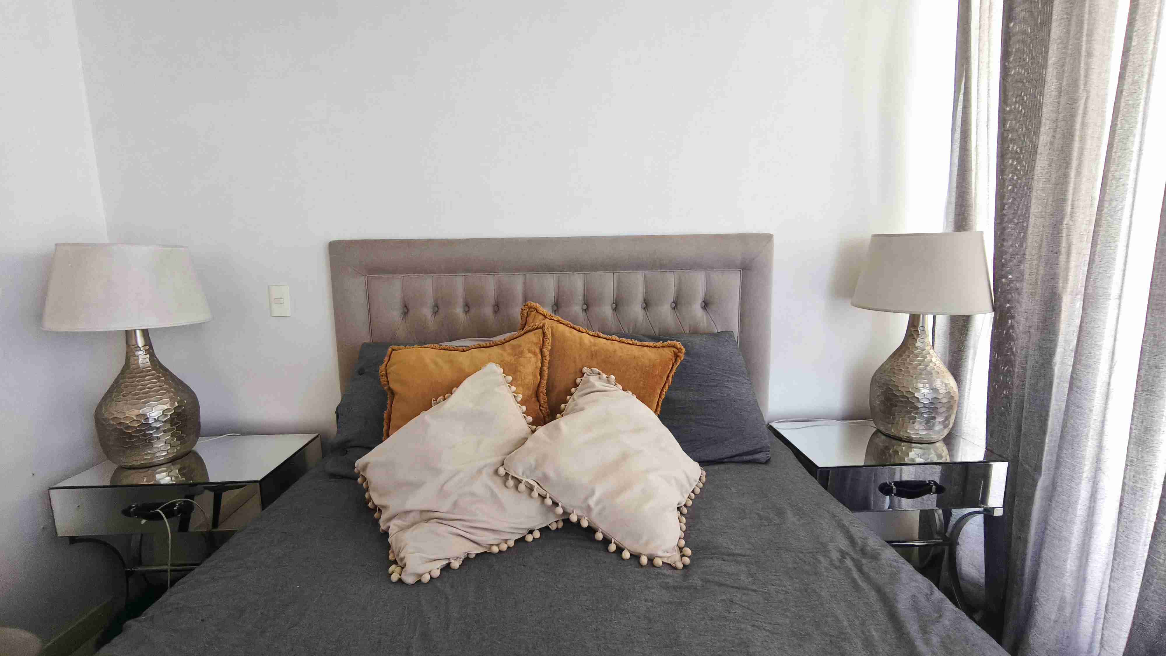 2 Lámparas de mesa metálica - miniatura 5