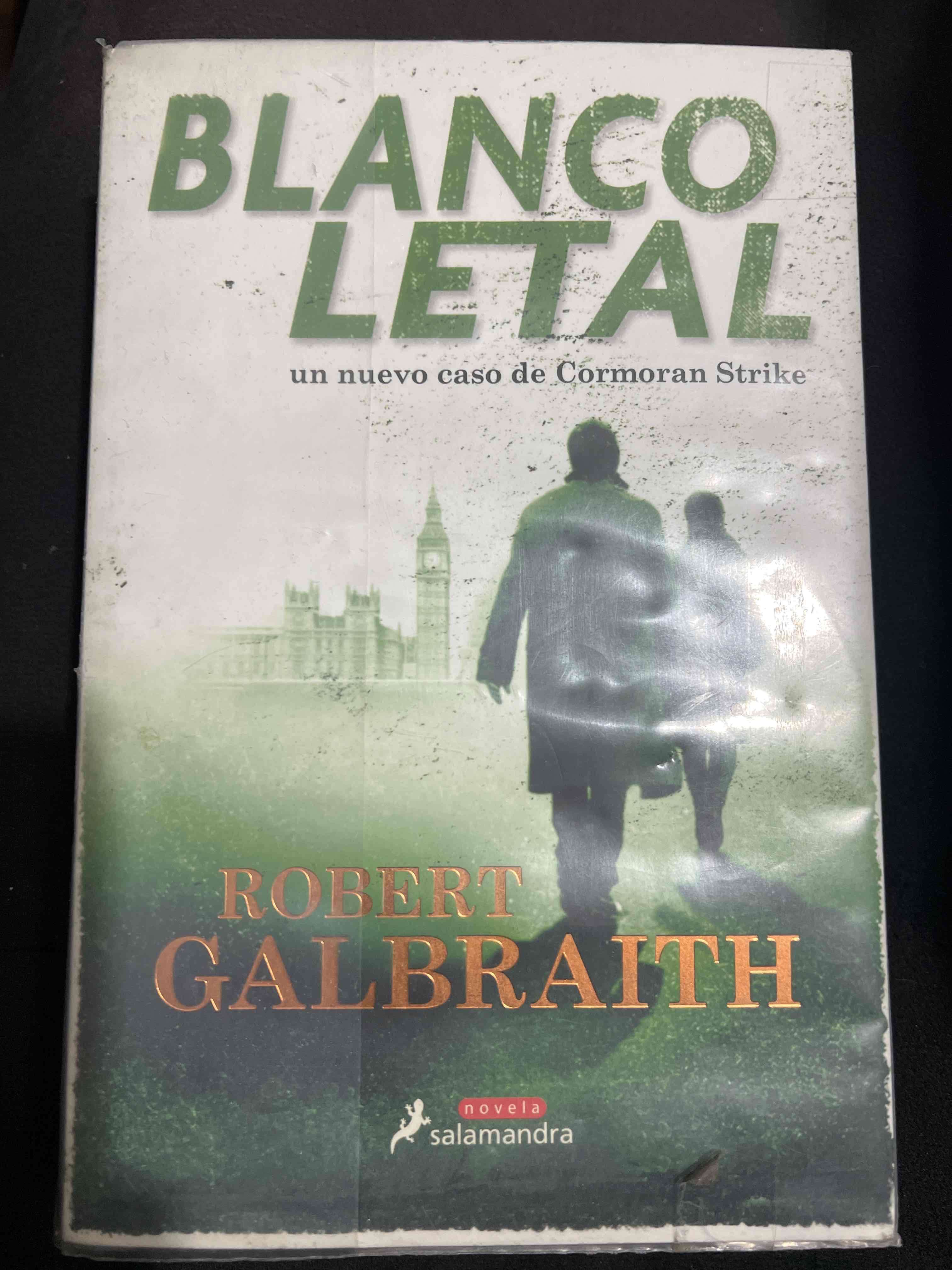 Libro 'Blanco Letal' de Robert Galbraith - 1