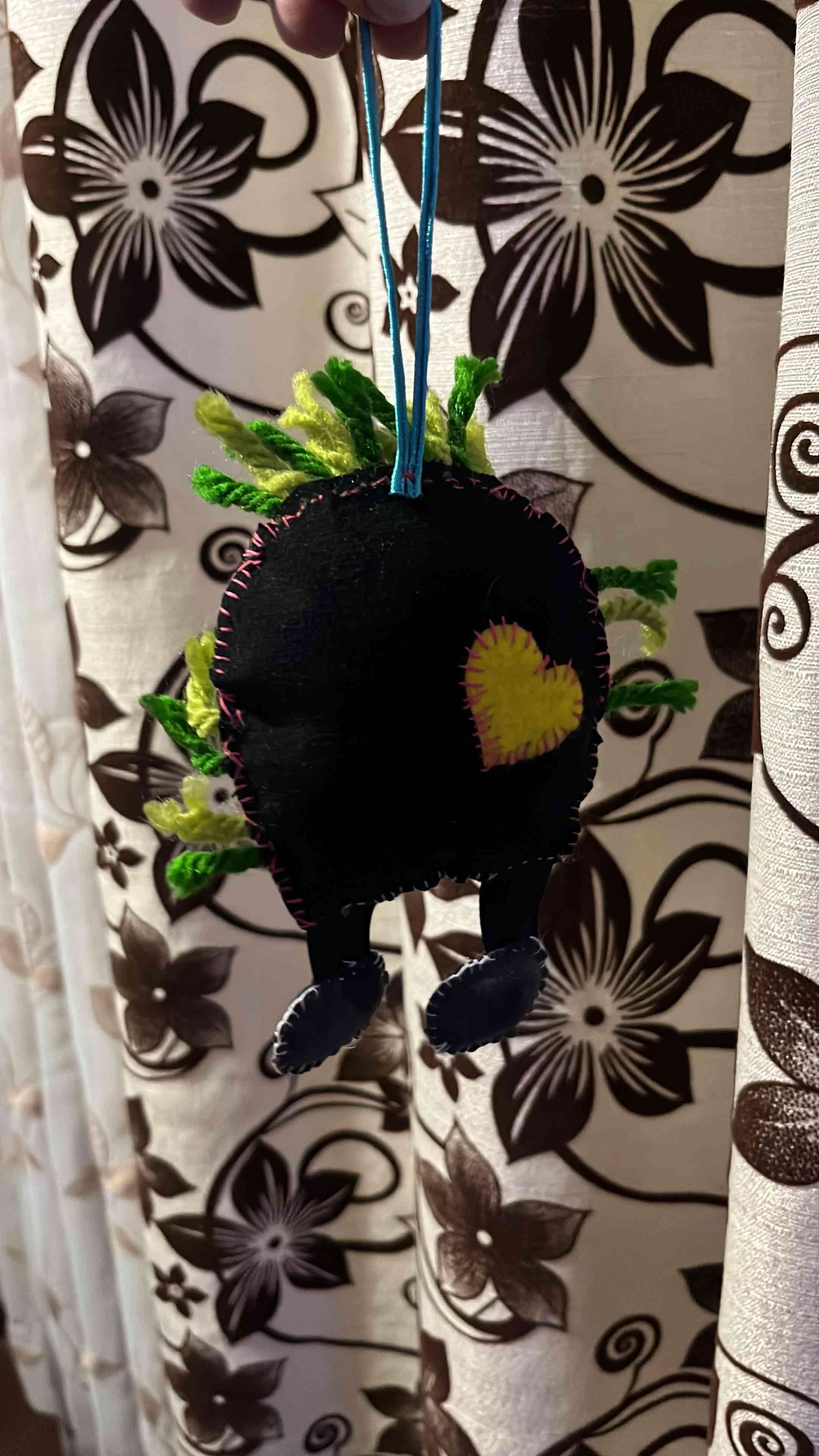 Dije colgante artesanal verde - miniatura 2