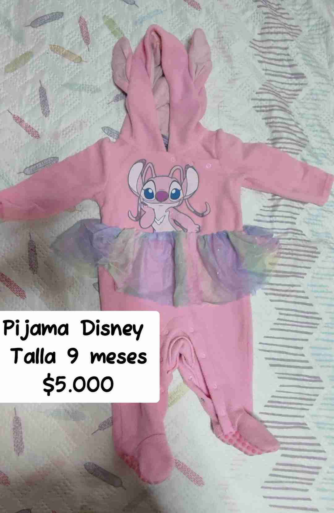 Pijama Disney rosa talla 9 meses