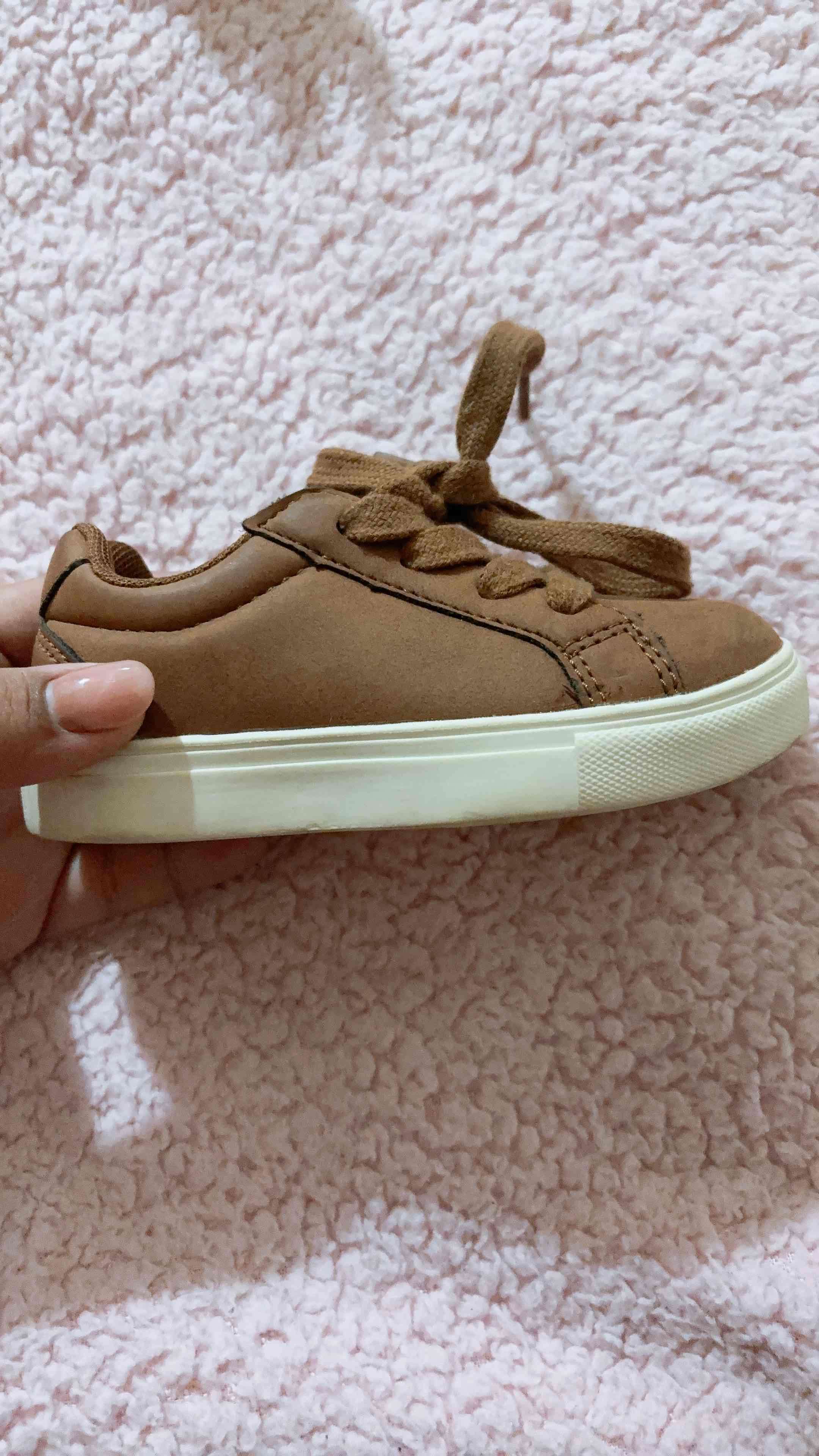 Zapatillas marrones para bebé - miniatura 2