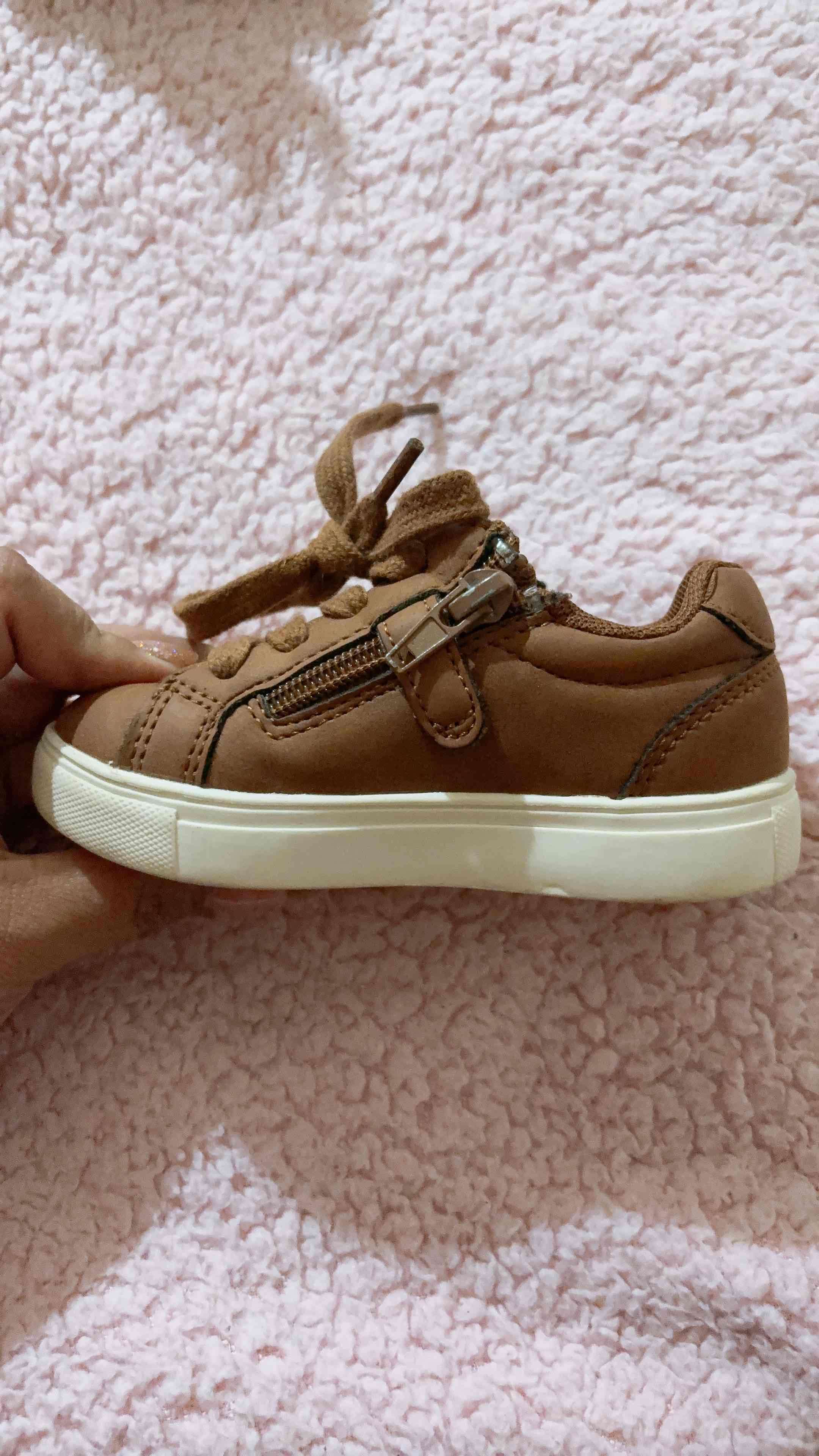 Zapatillas marrones para bebé - miniatura 4