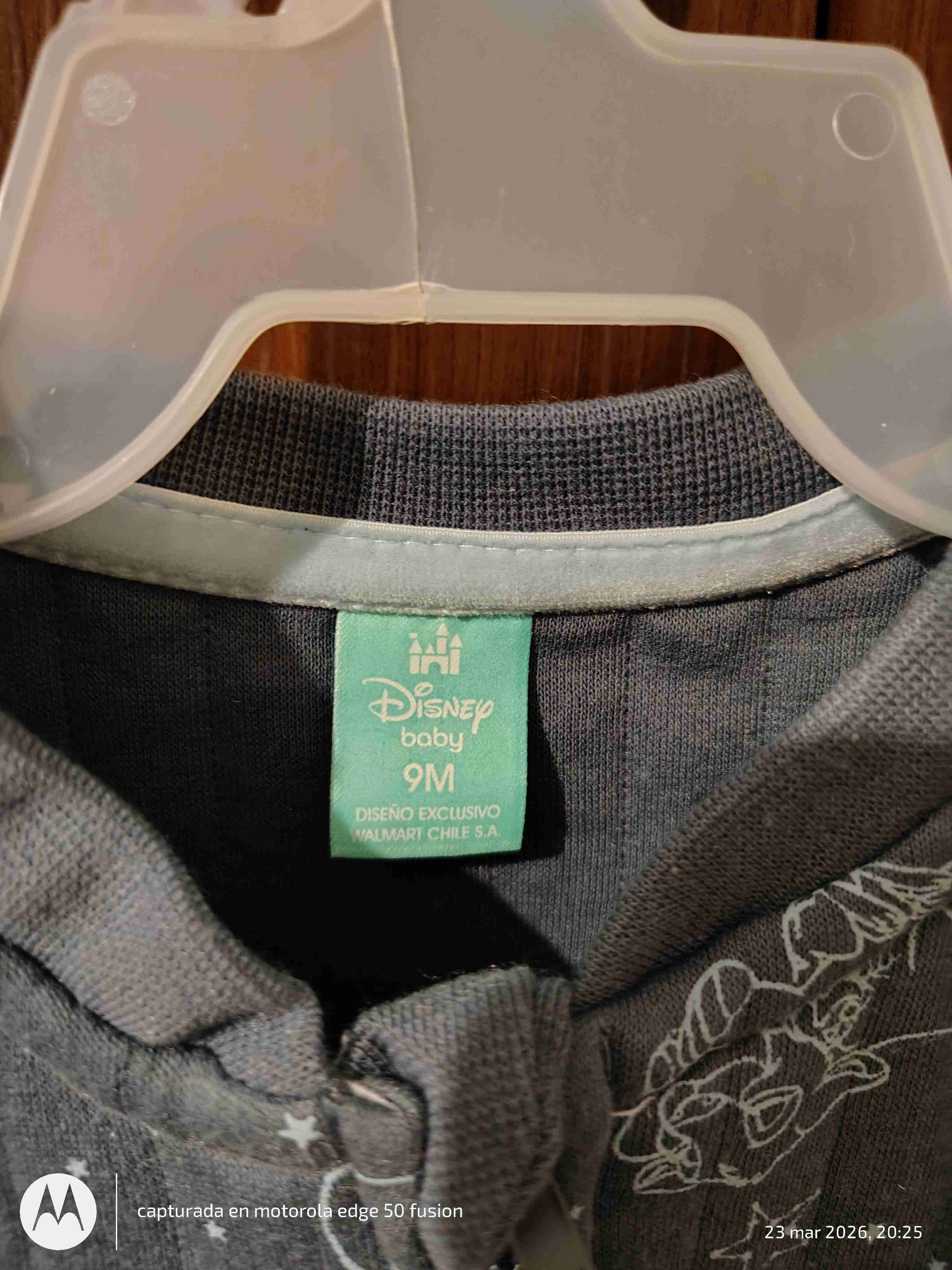 Pijama bebé gris El Rey León - miniatura 3