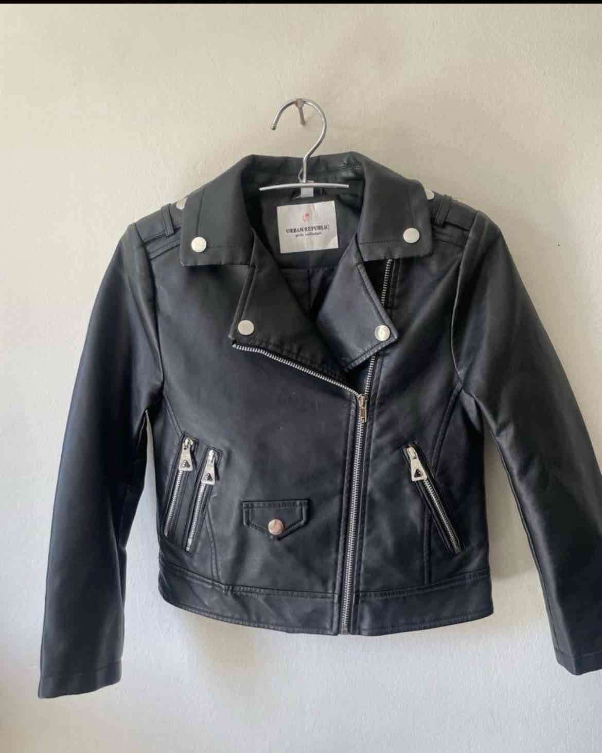 Chaqueta biker negra - miniatura 1