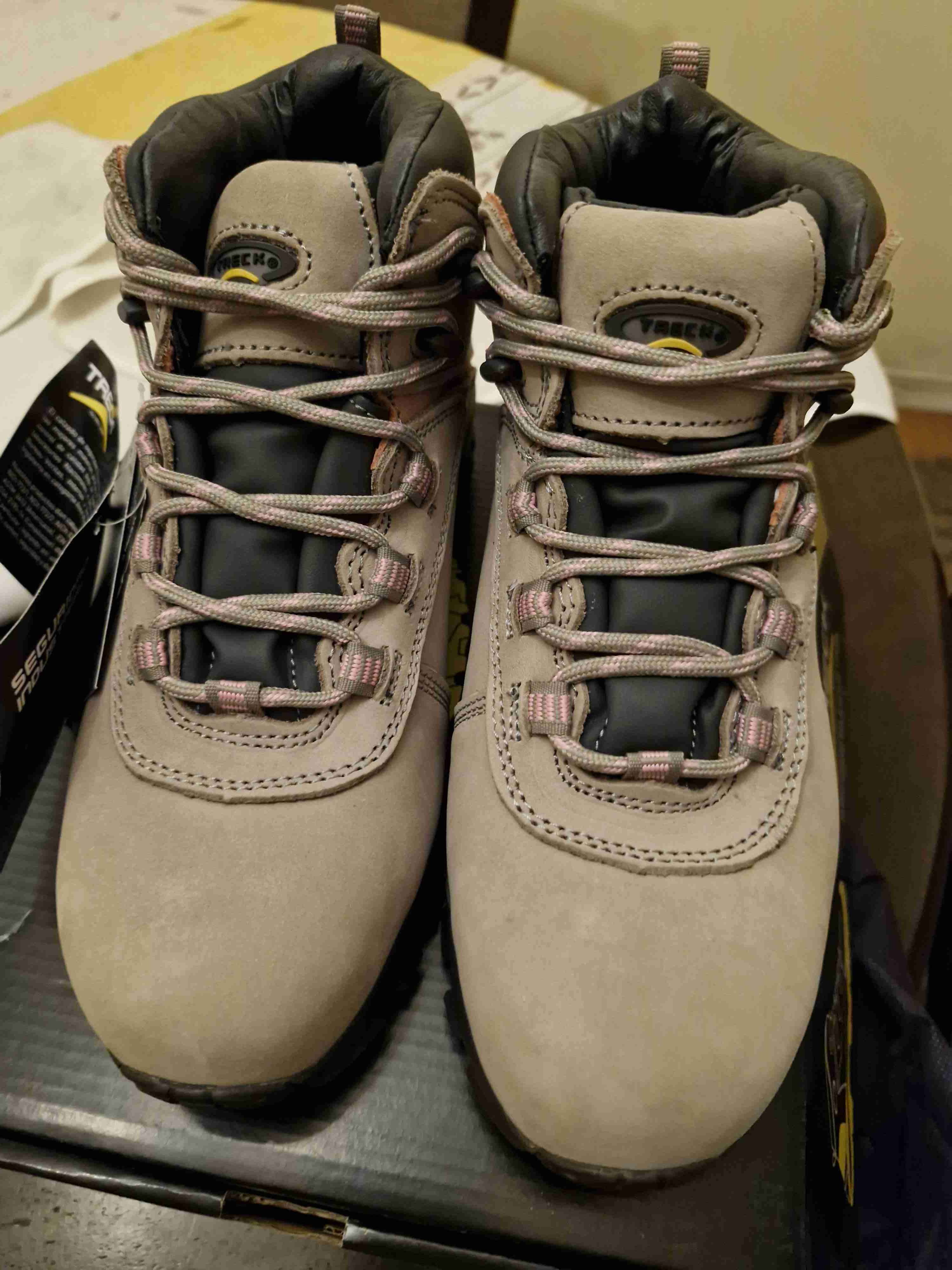 Botas de seguridad gris nuevas - miniatura 3