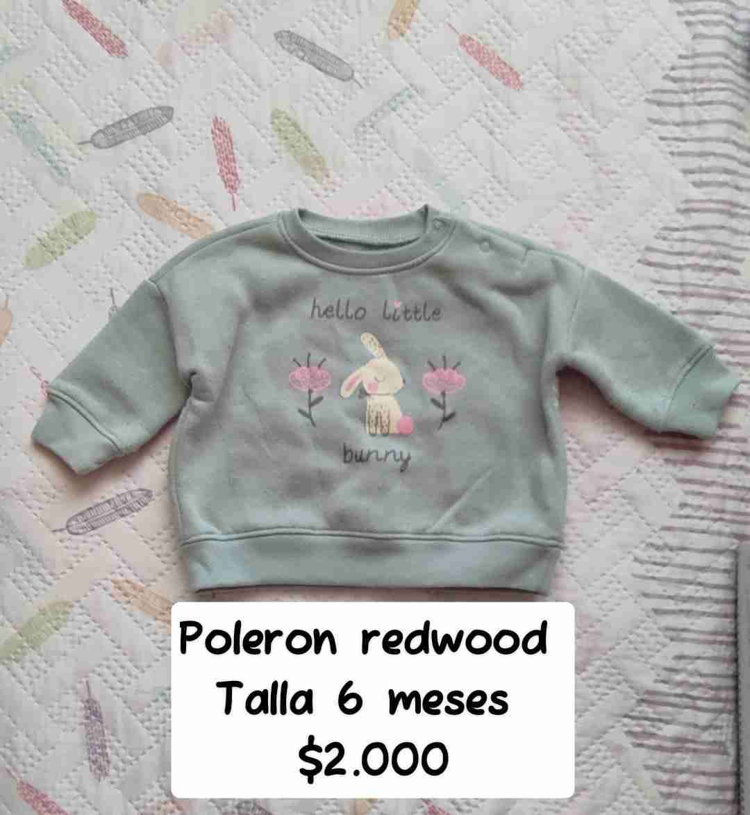 Polerón bebé estampado Redwood
