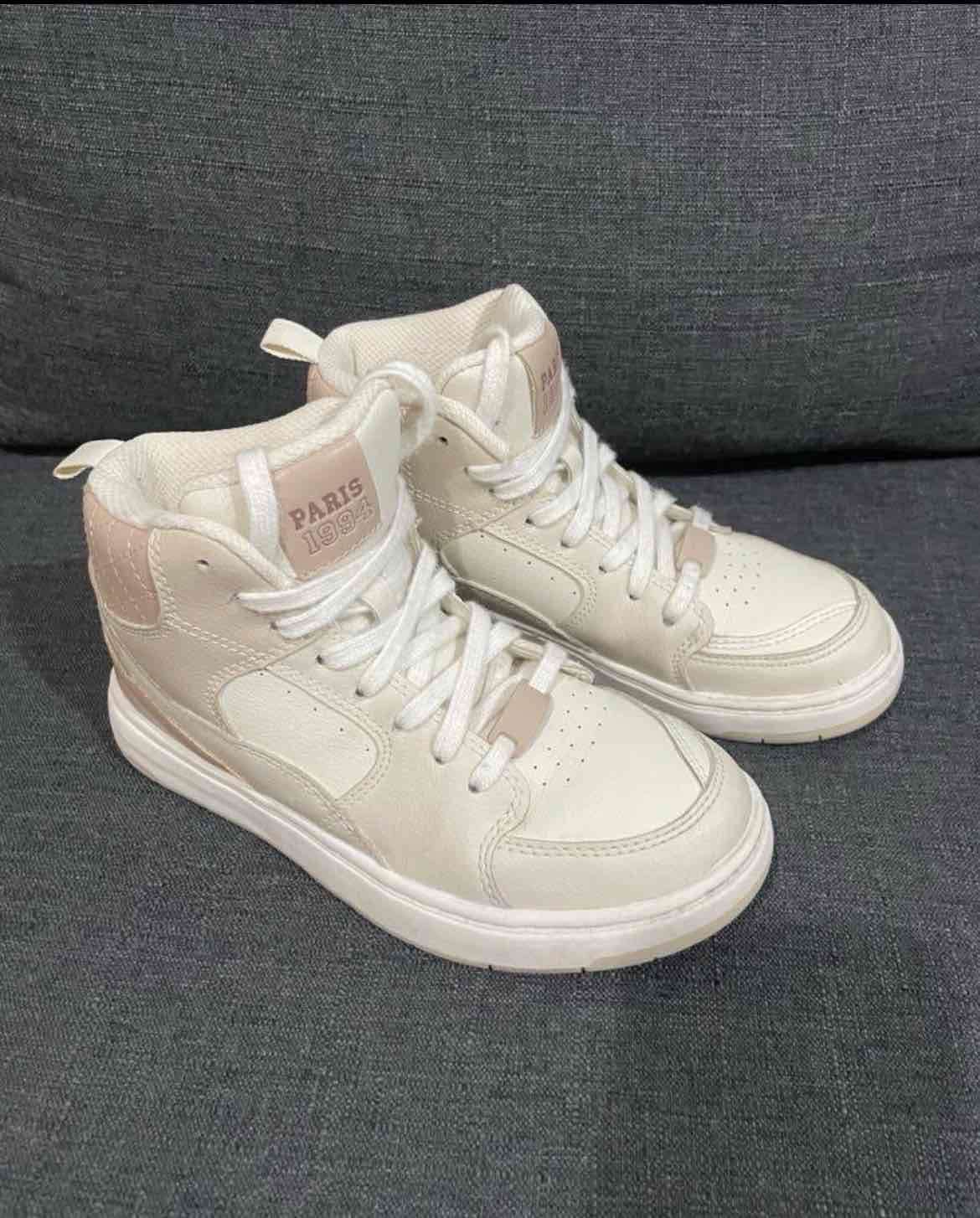 Zapatillas altas blancas Zara - miniatura 1