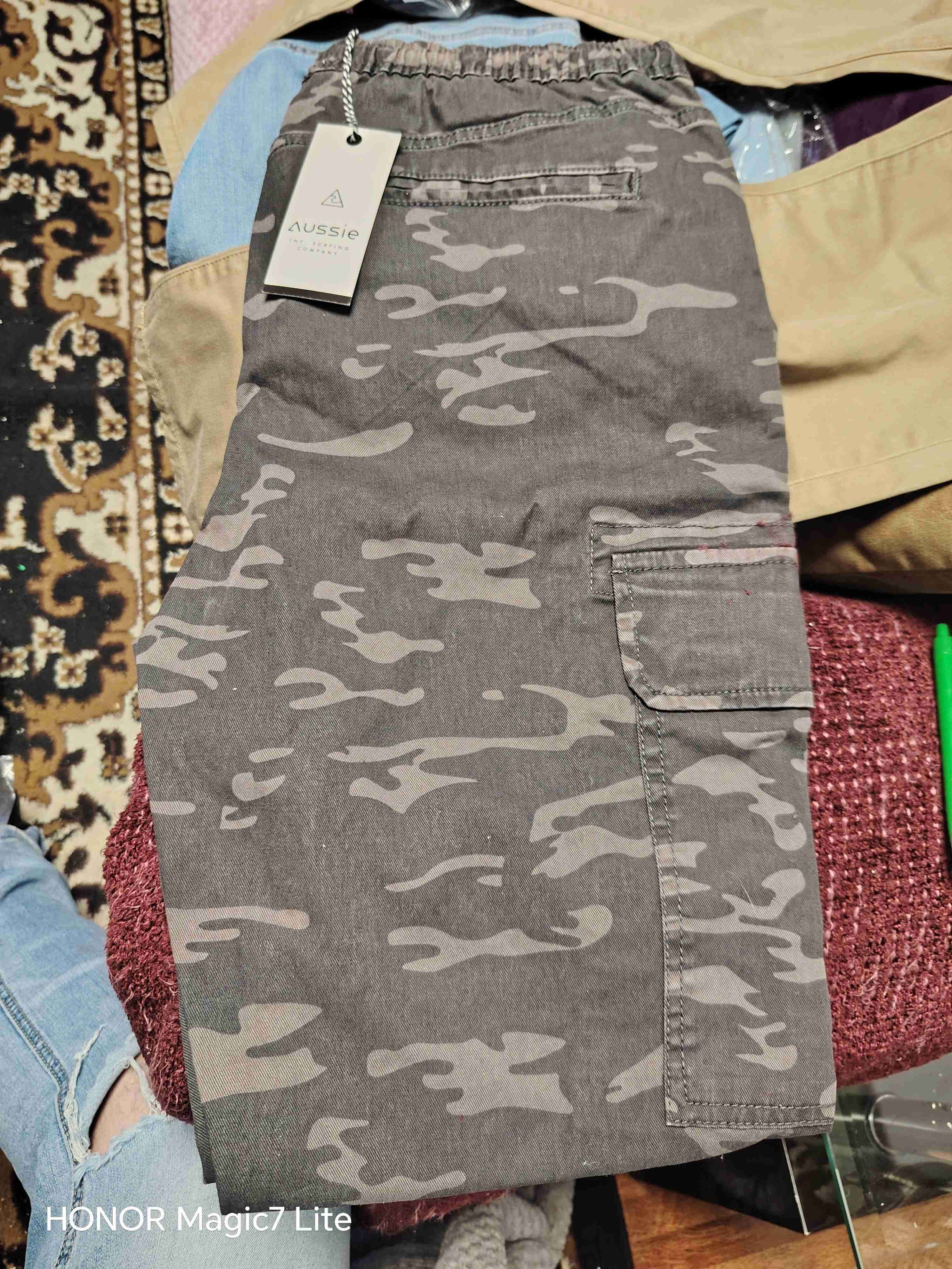 Pantalones camuflaje grises - 1
