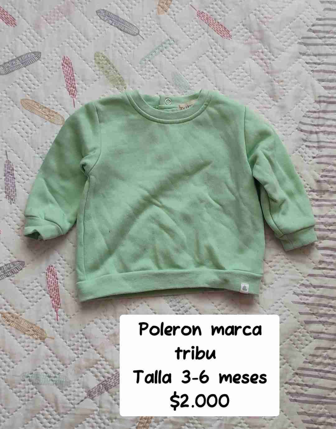 Polerón verde de bebé Tribu