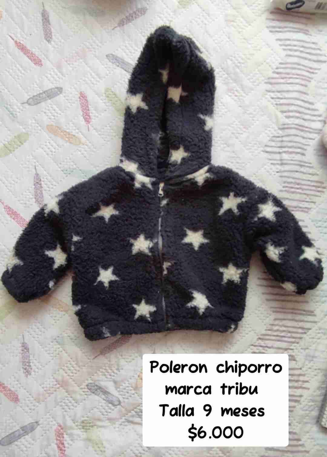 Polerón chiporro estrellas bebé