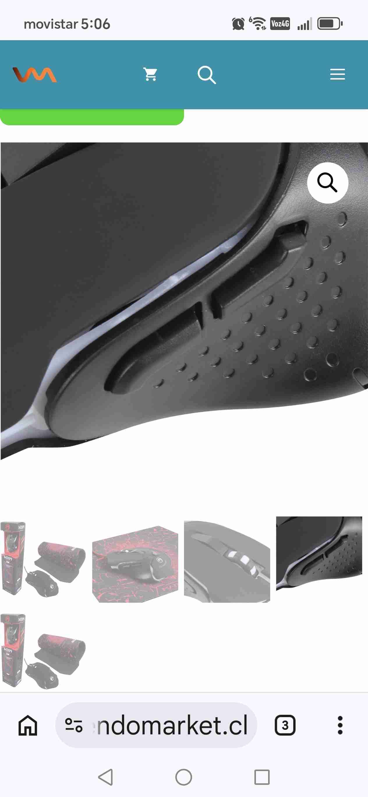 Mouse gaming con alfombrilla - 4